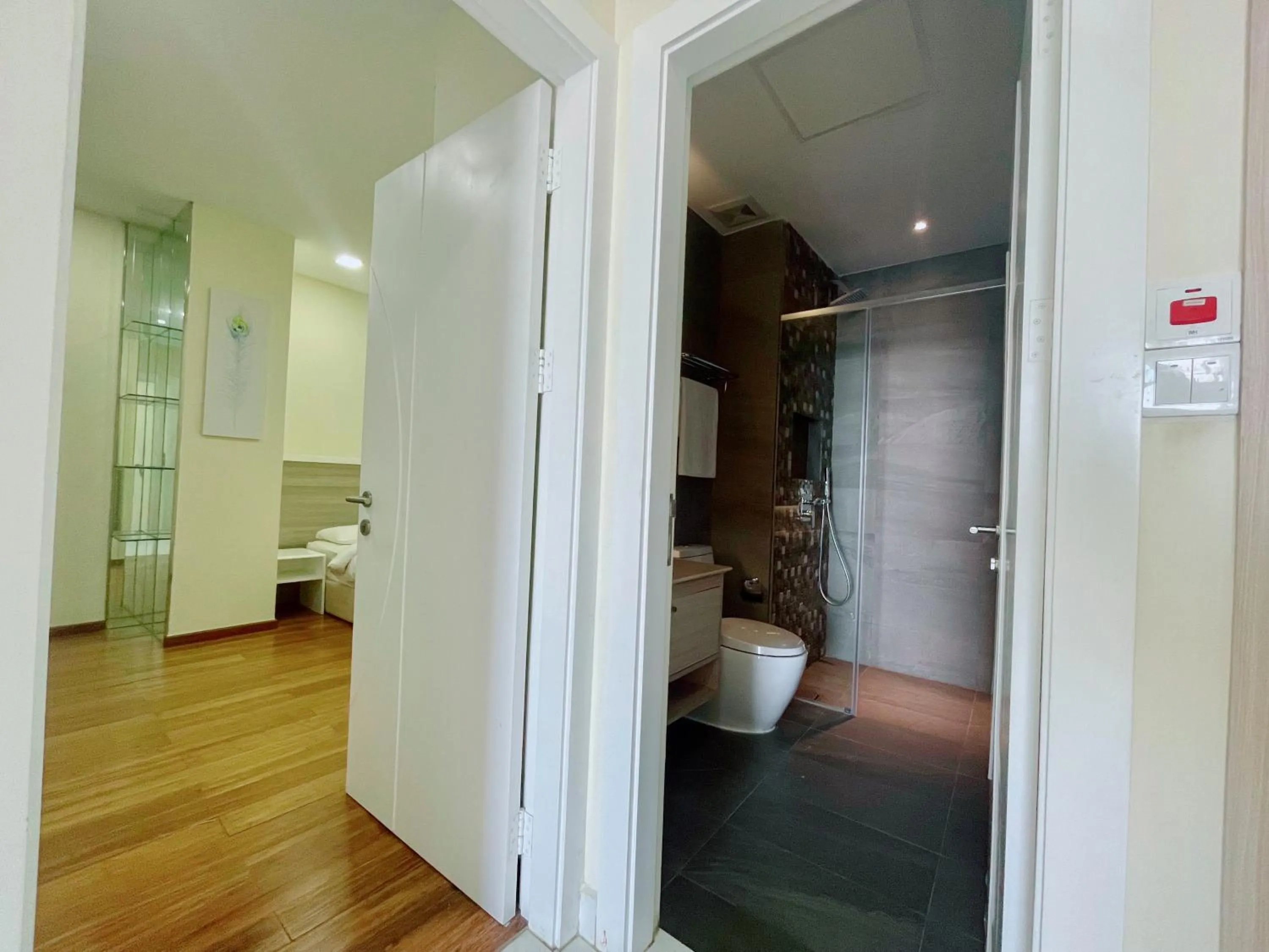 Bathroom in Infinity 28 Hotel and Residence