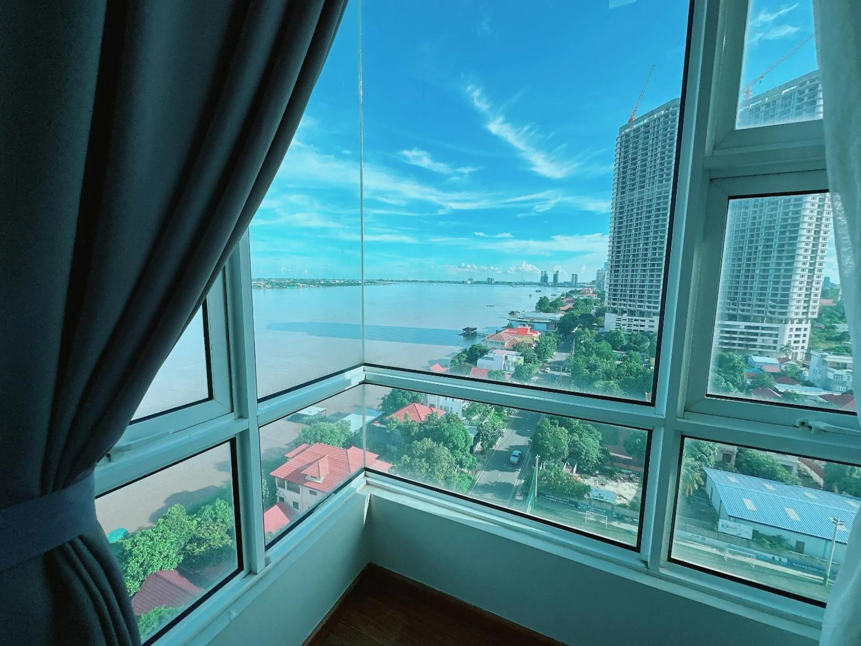 River view in Infinity 28 Hotel and Residence