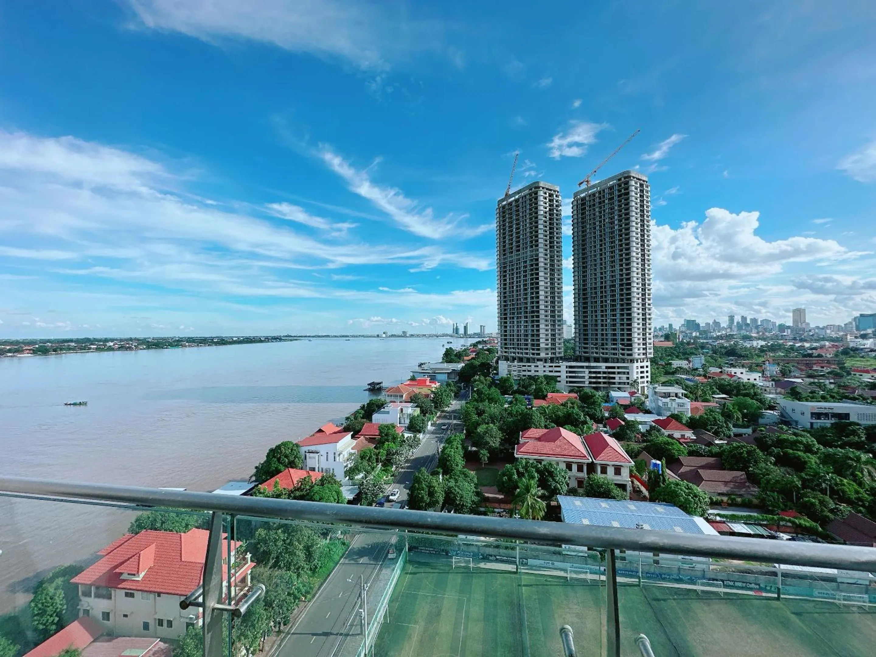 River view in Infinity 28 Hotel and Residence