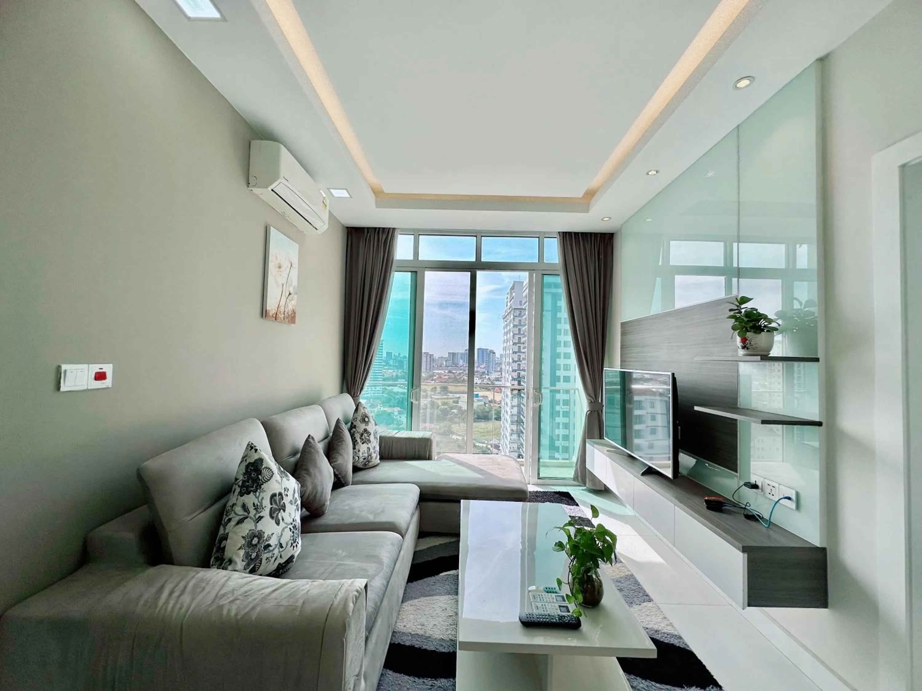 Living room in Infinity 28 Hotel and Residence