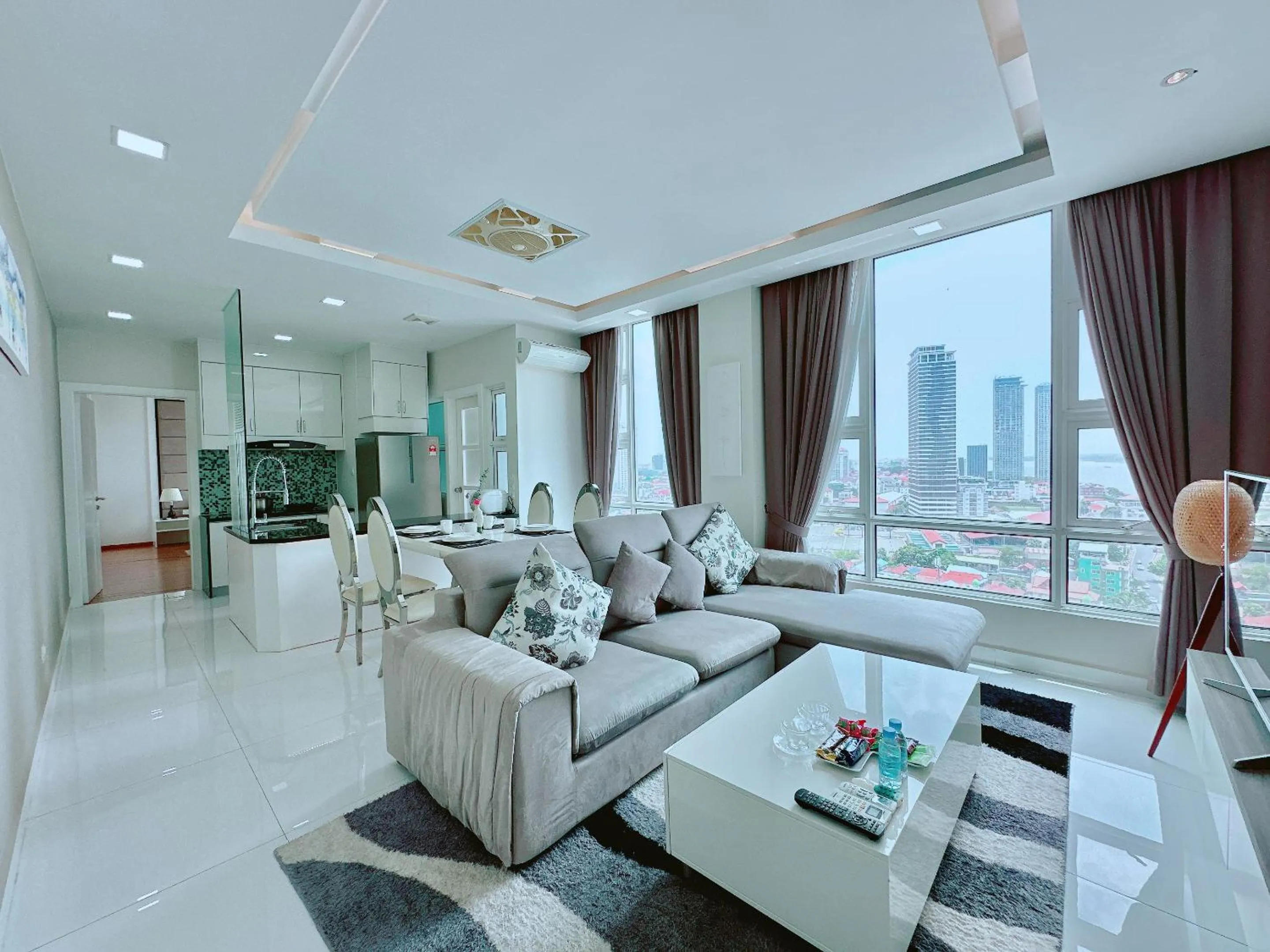 Living room in Infinity 28 Hotel and Residence