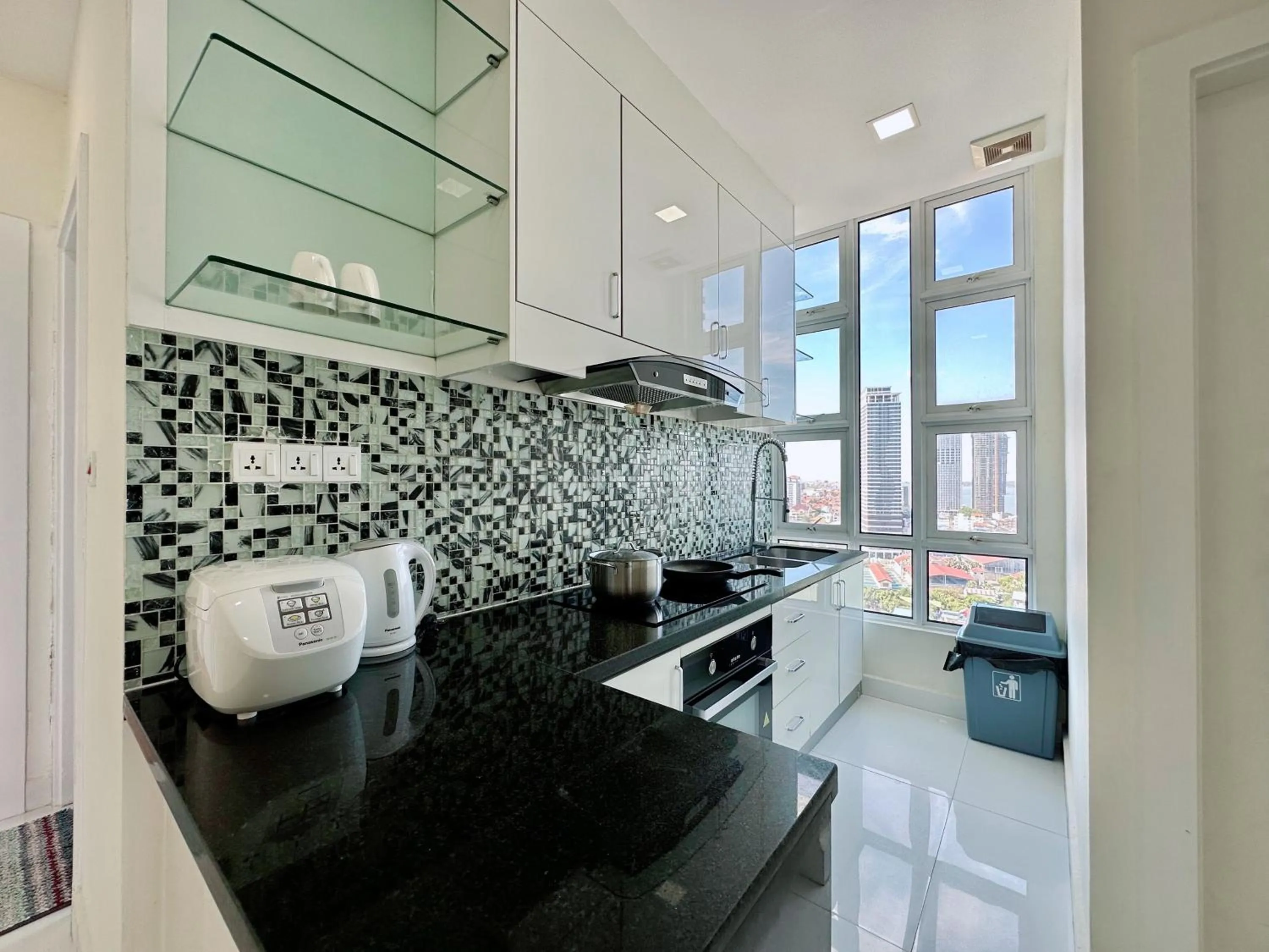 River view in Infinity 28 Hotel and Residence