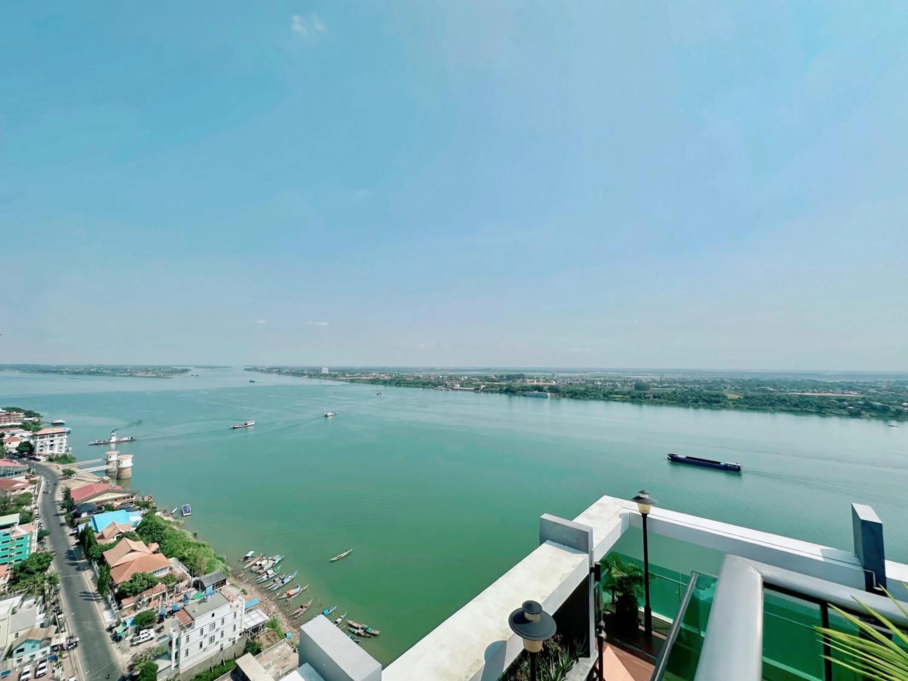 River view in Infinity 28 Hotel and Residence