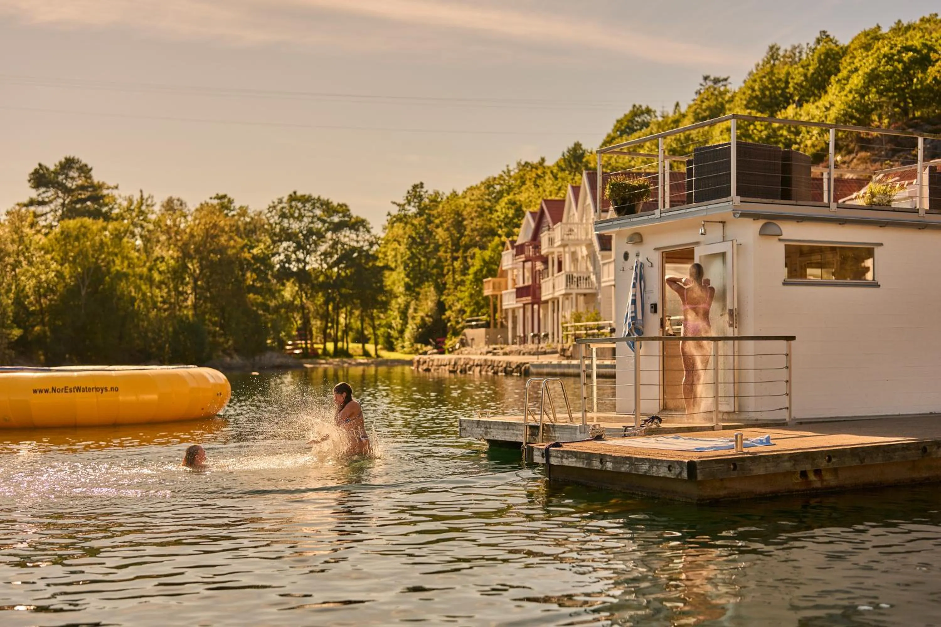 Sauna in Farsund Resort