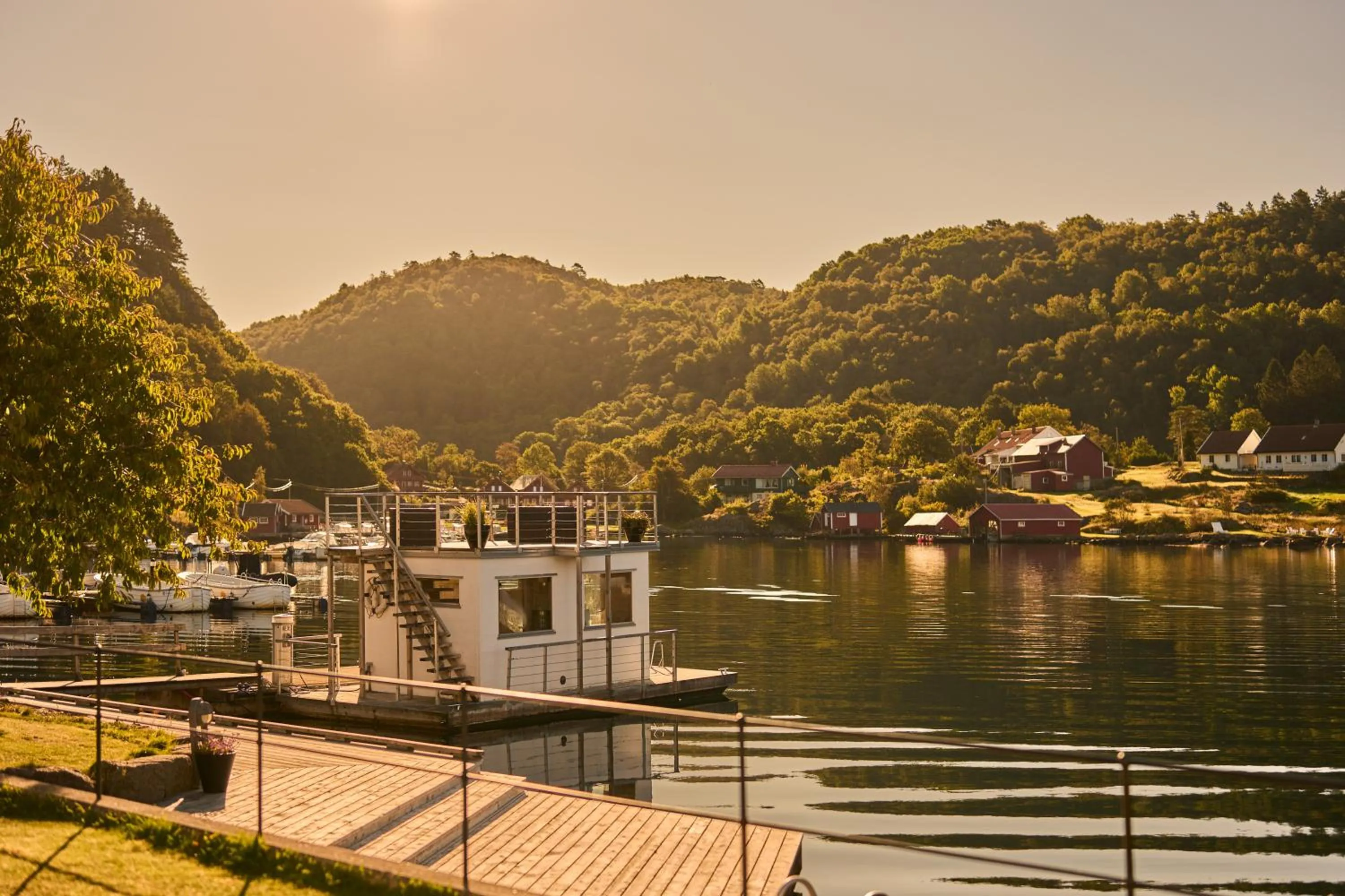 Sauna in Farsund Resort