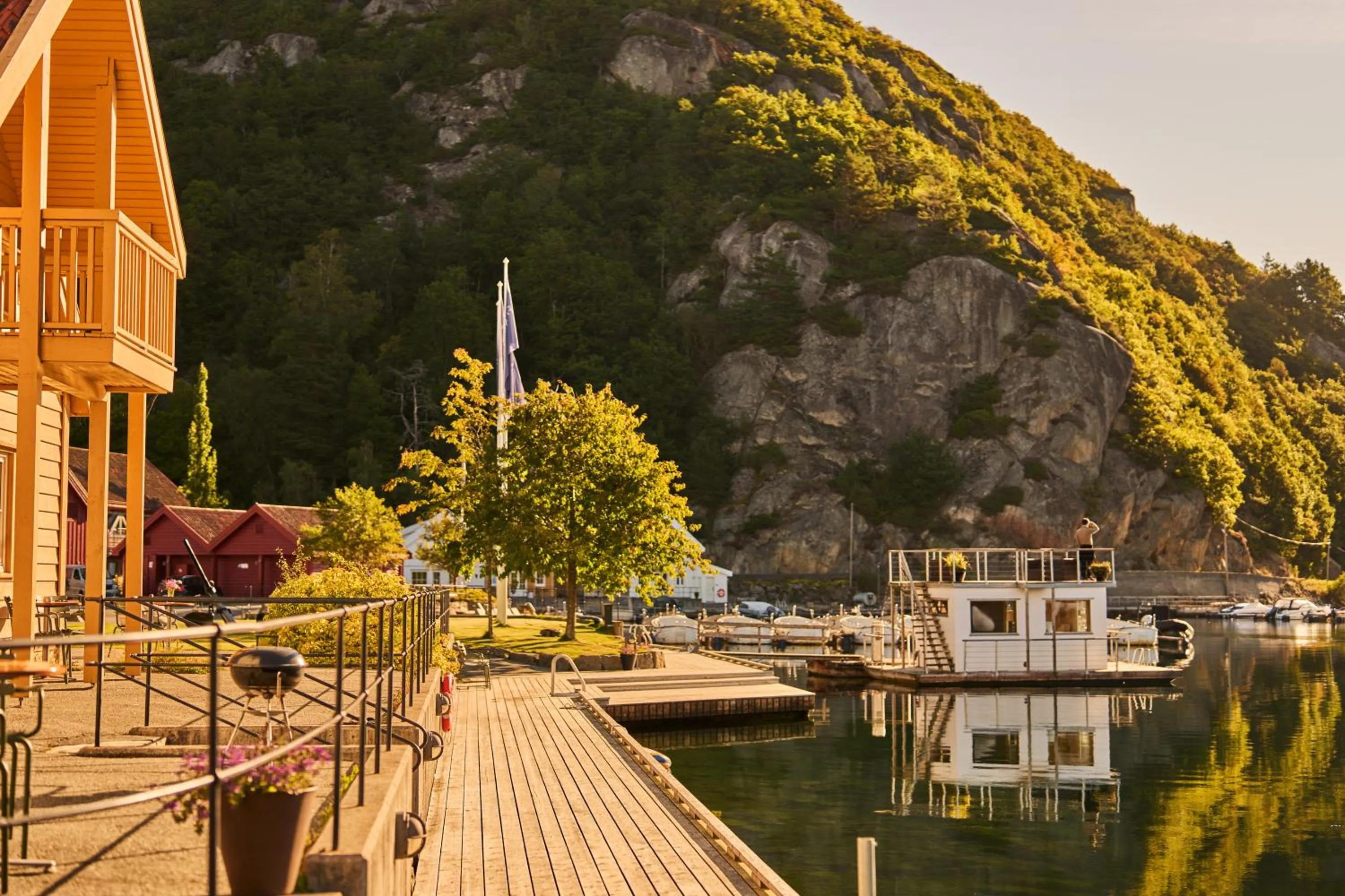 Natural landscape in Farsund Resort