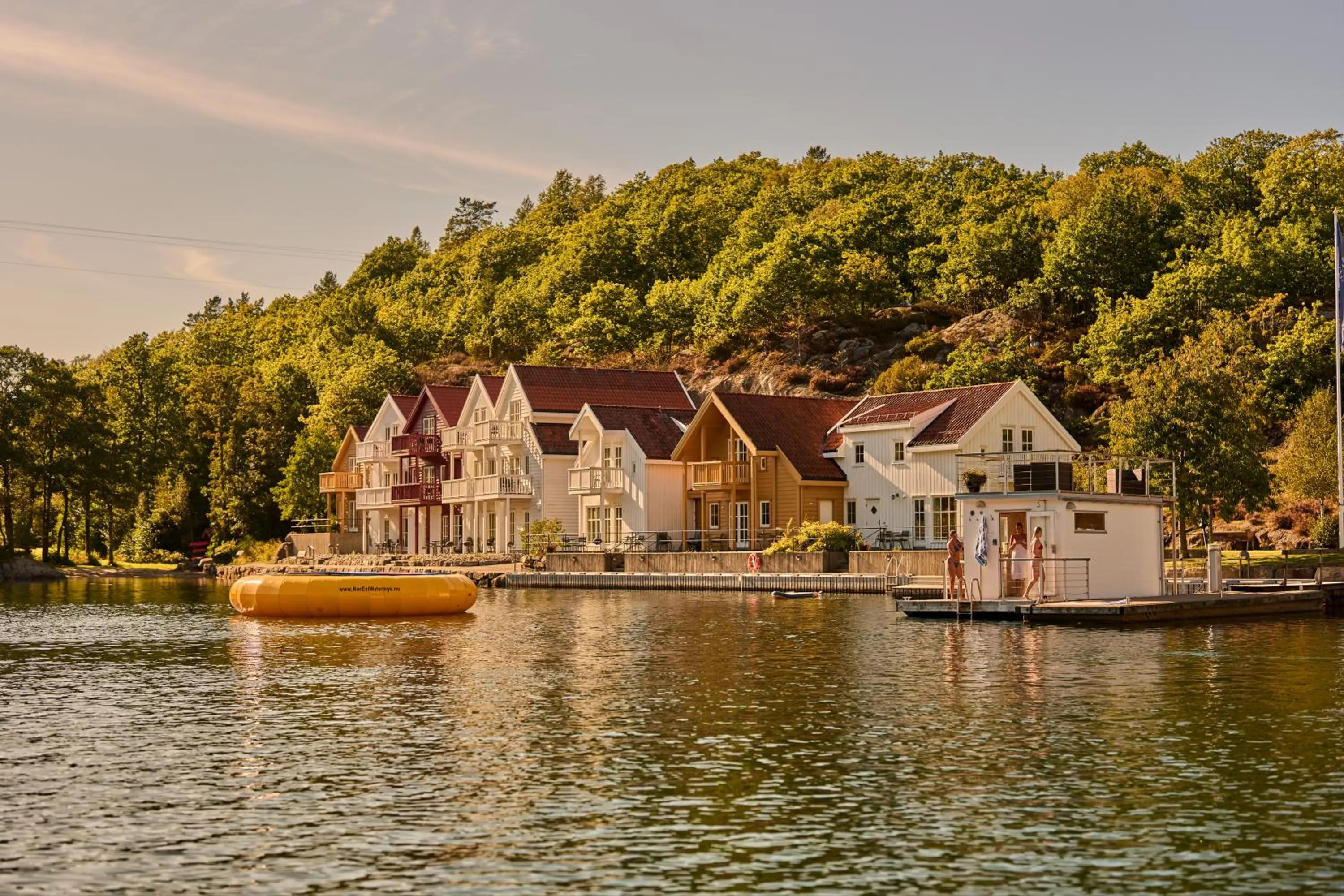 Property building in Farsund Resort