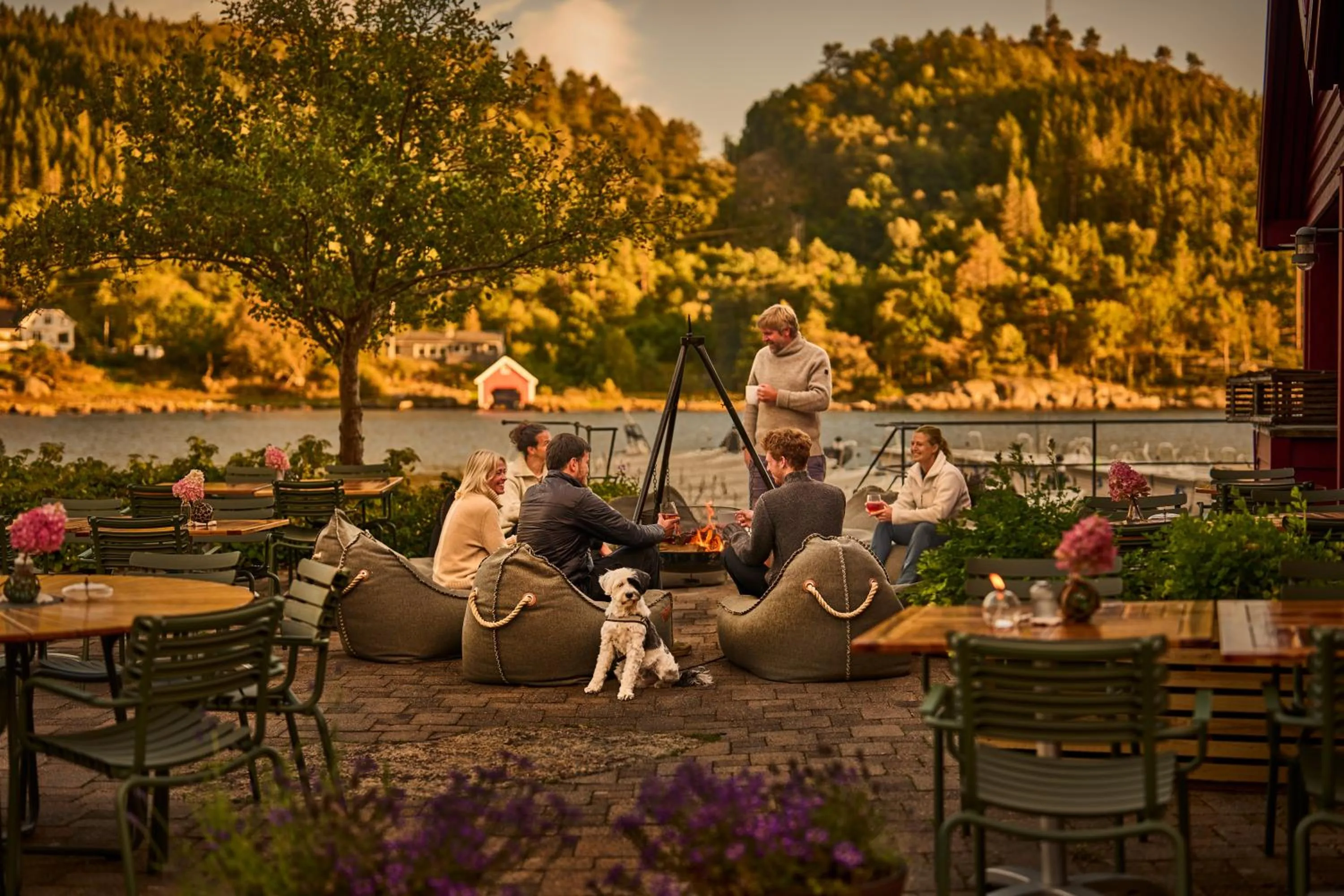 Restaurant/places to eat in Farsund Resort