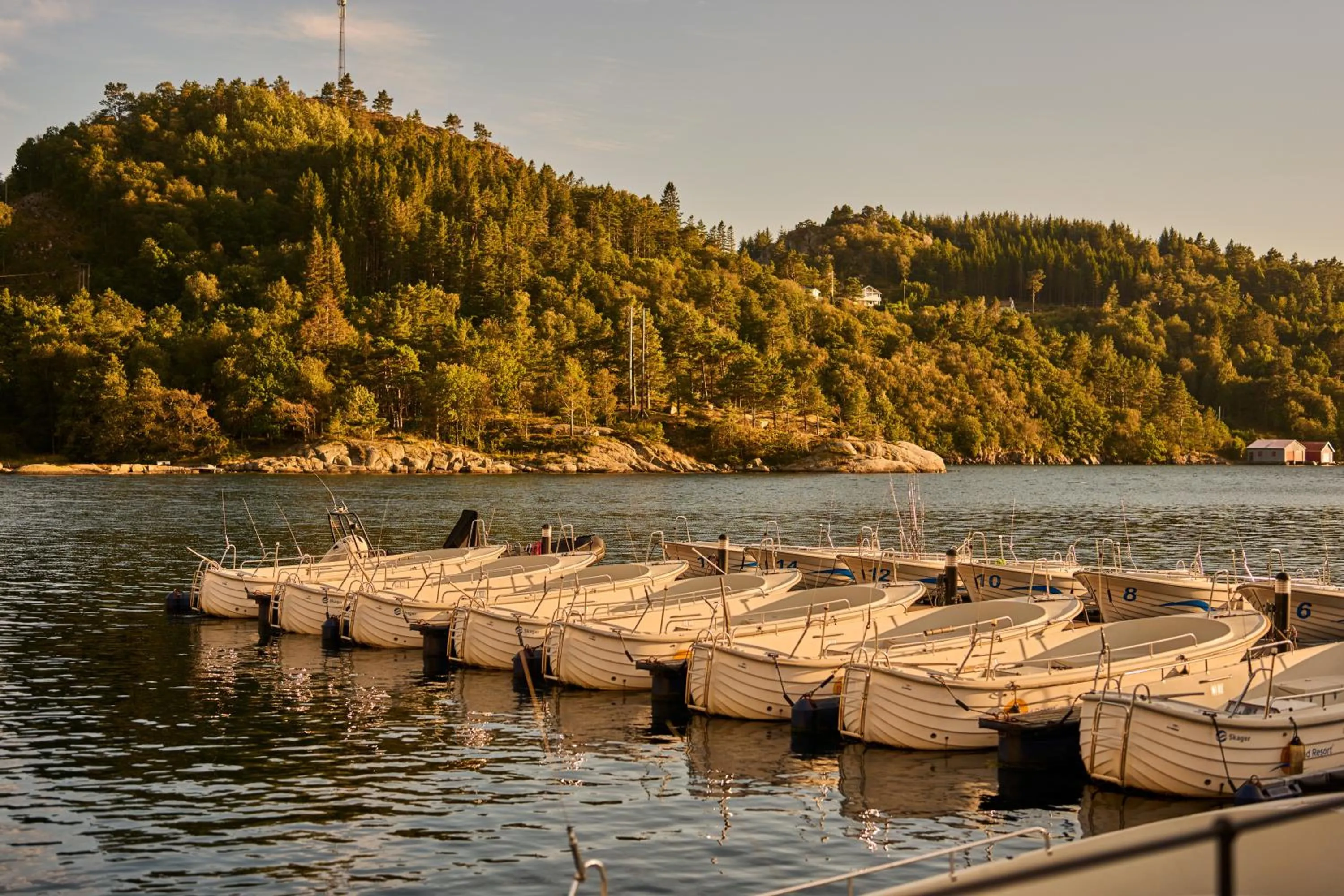 Natural landscape in Farsund Resort