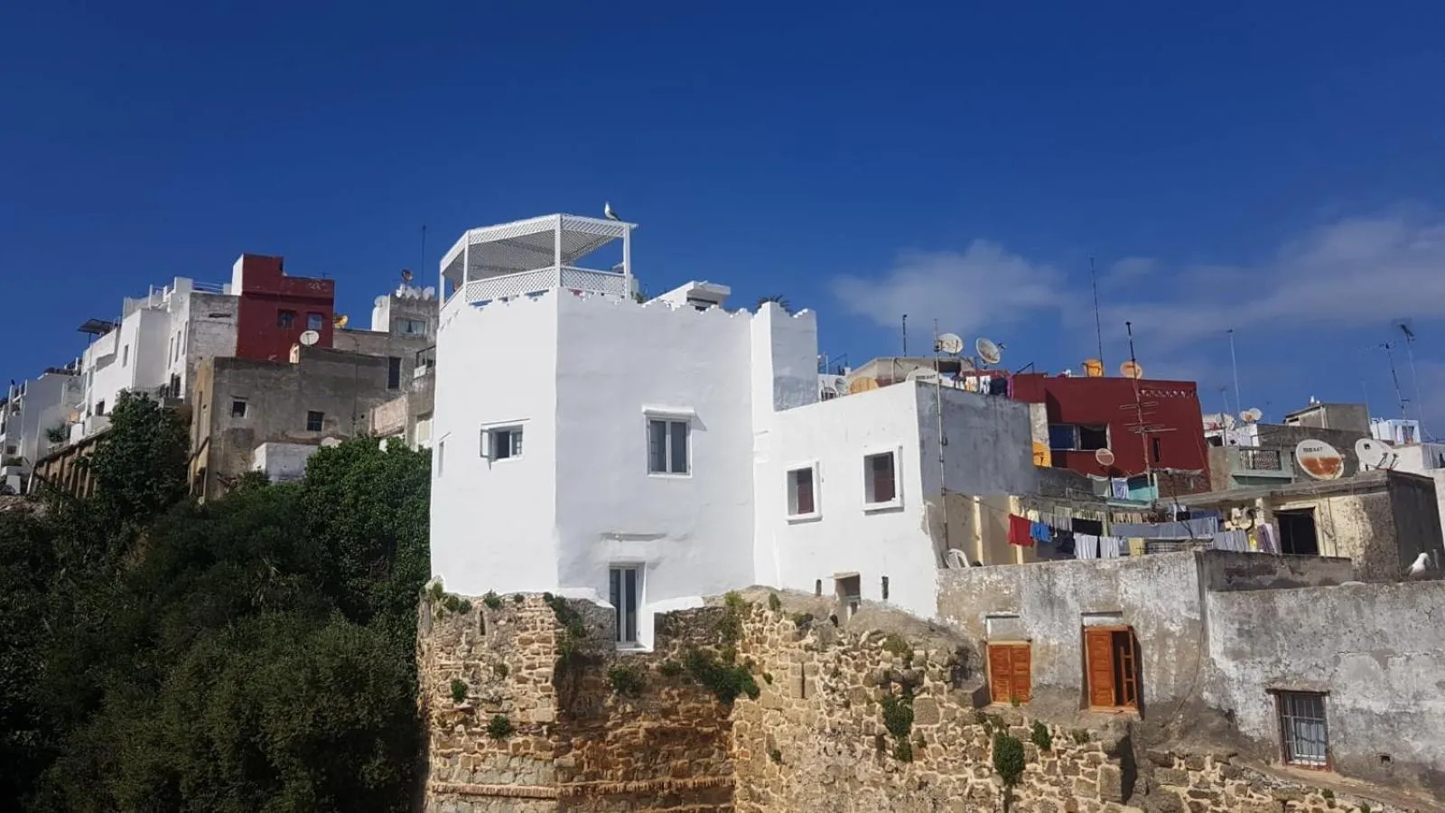 Maison Médina, terrasse panoramique, vue mer