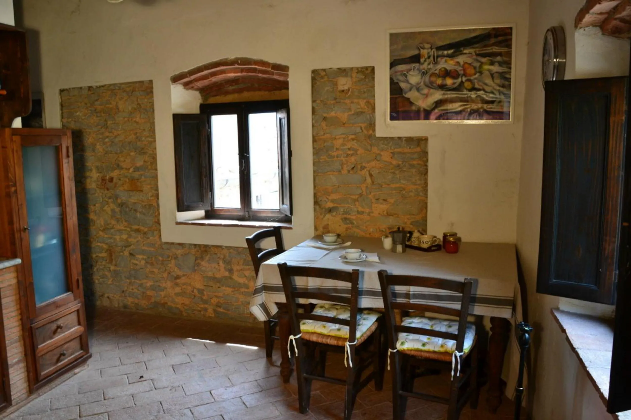 kitchen in Piccozzo agritour