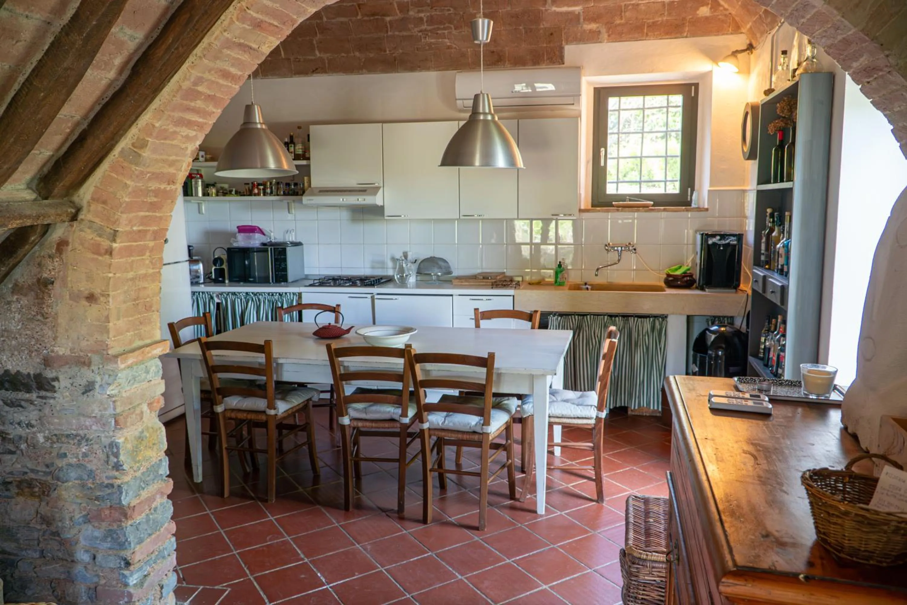 kitchen in Piccozzo agritour