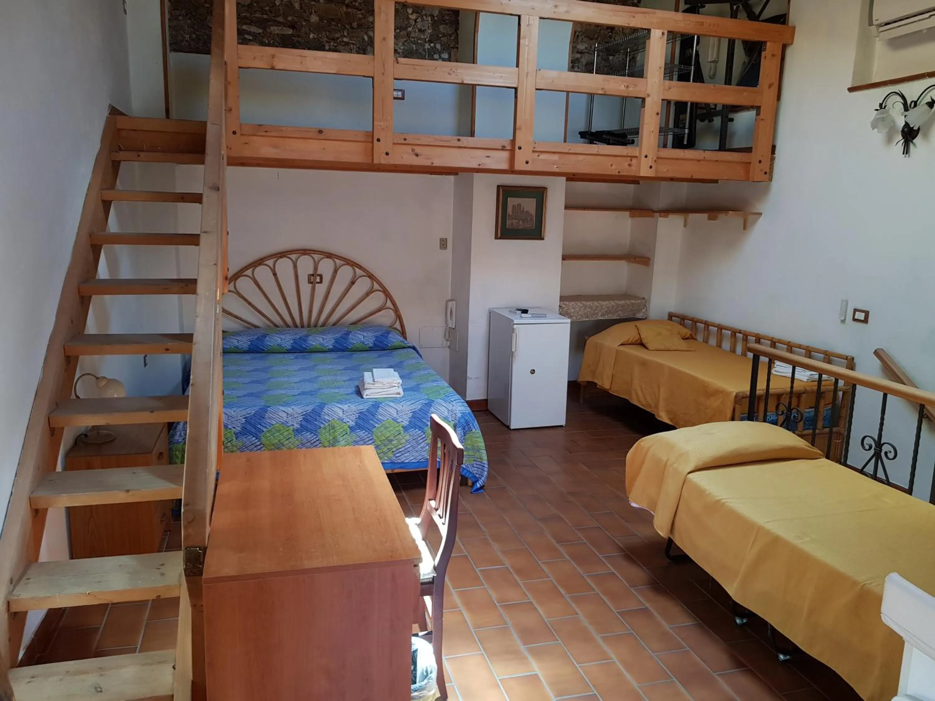 Bed in Locanda Aria del Re