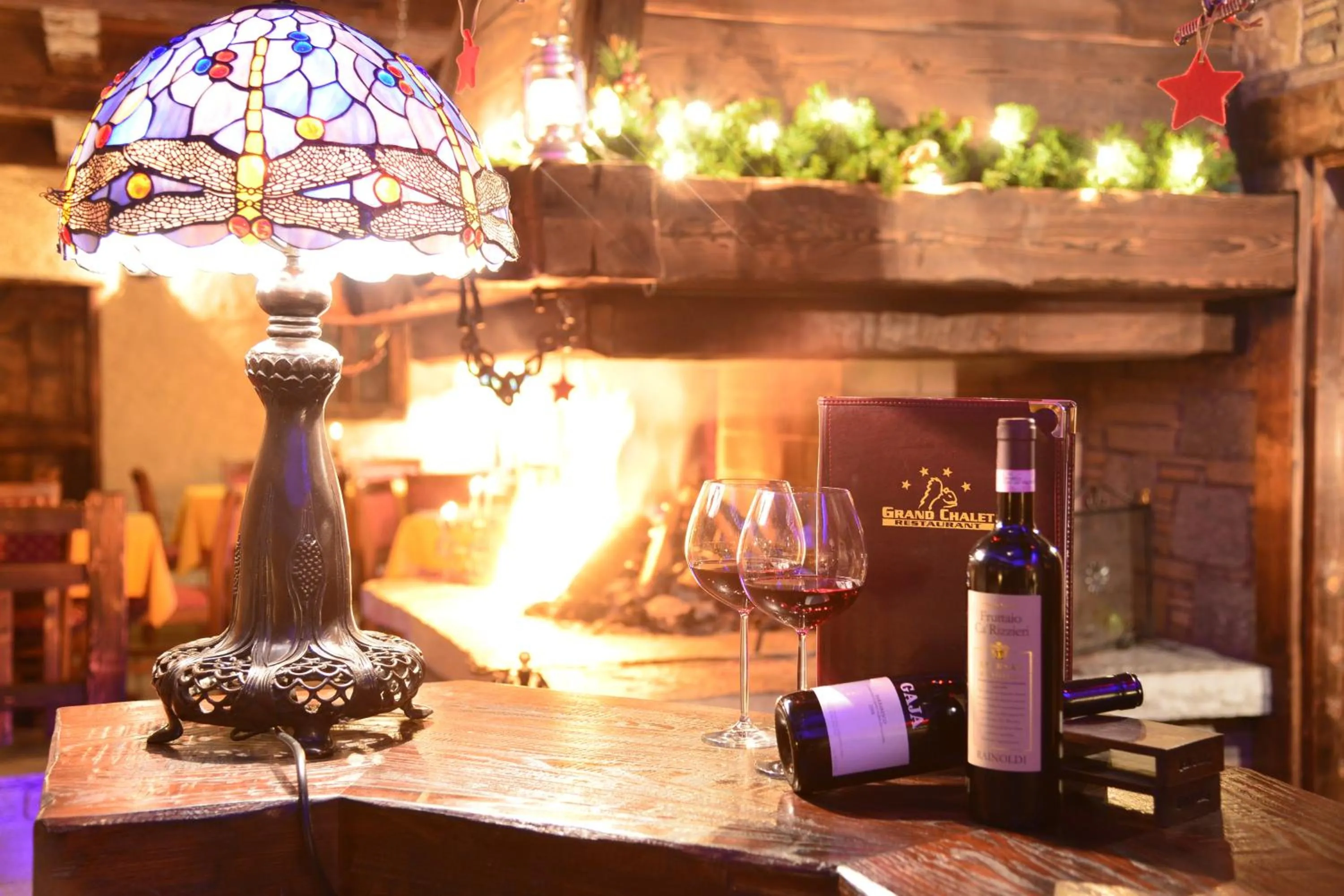 Decorative detail in Park Chalet Village