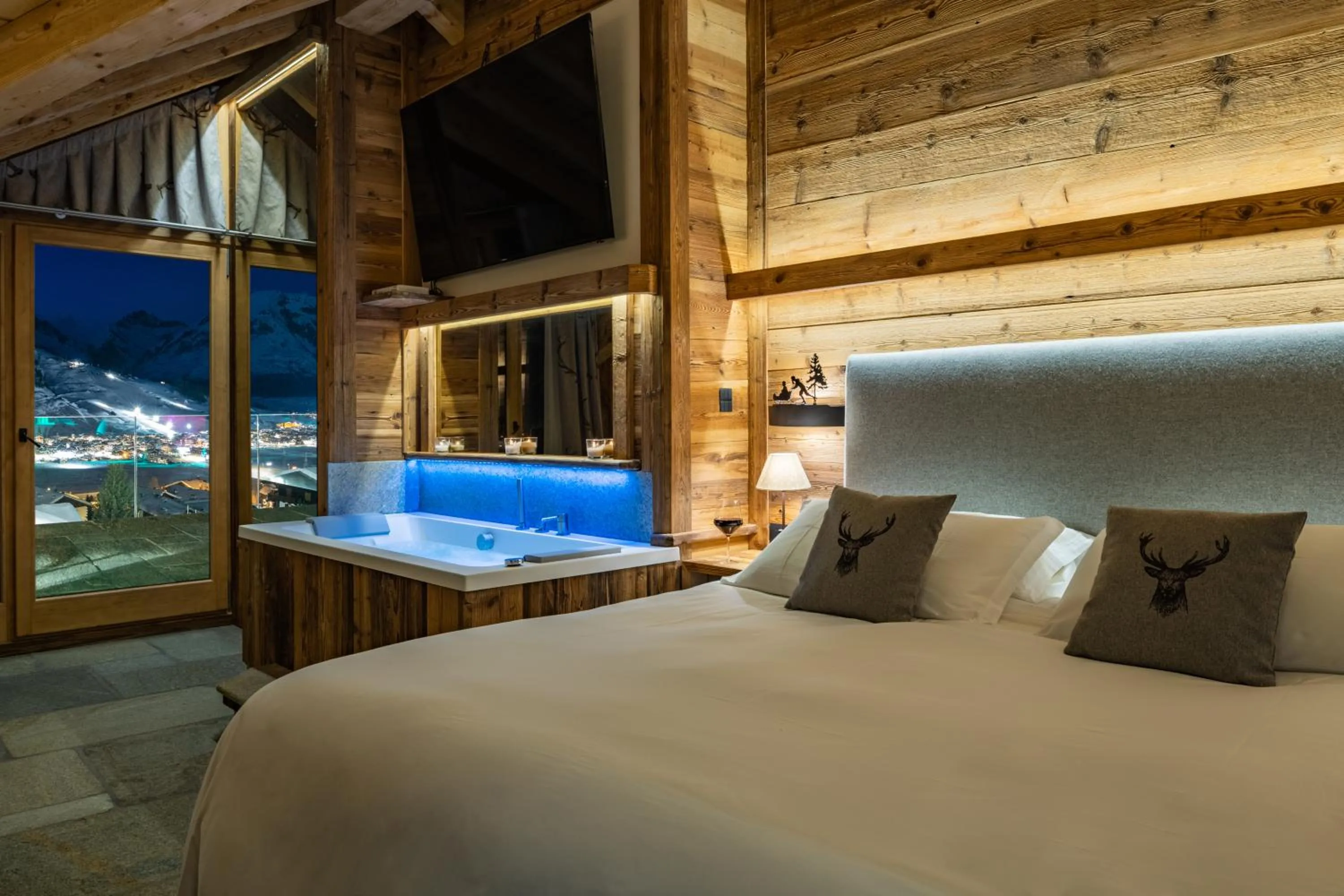Bed in Park Chalet Village
