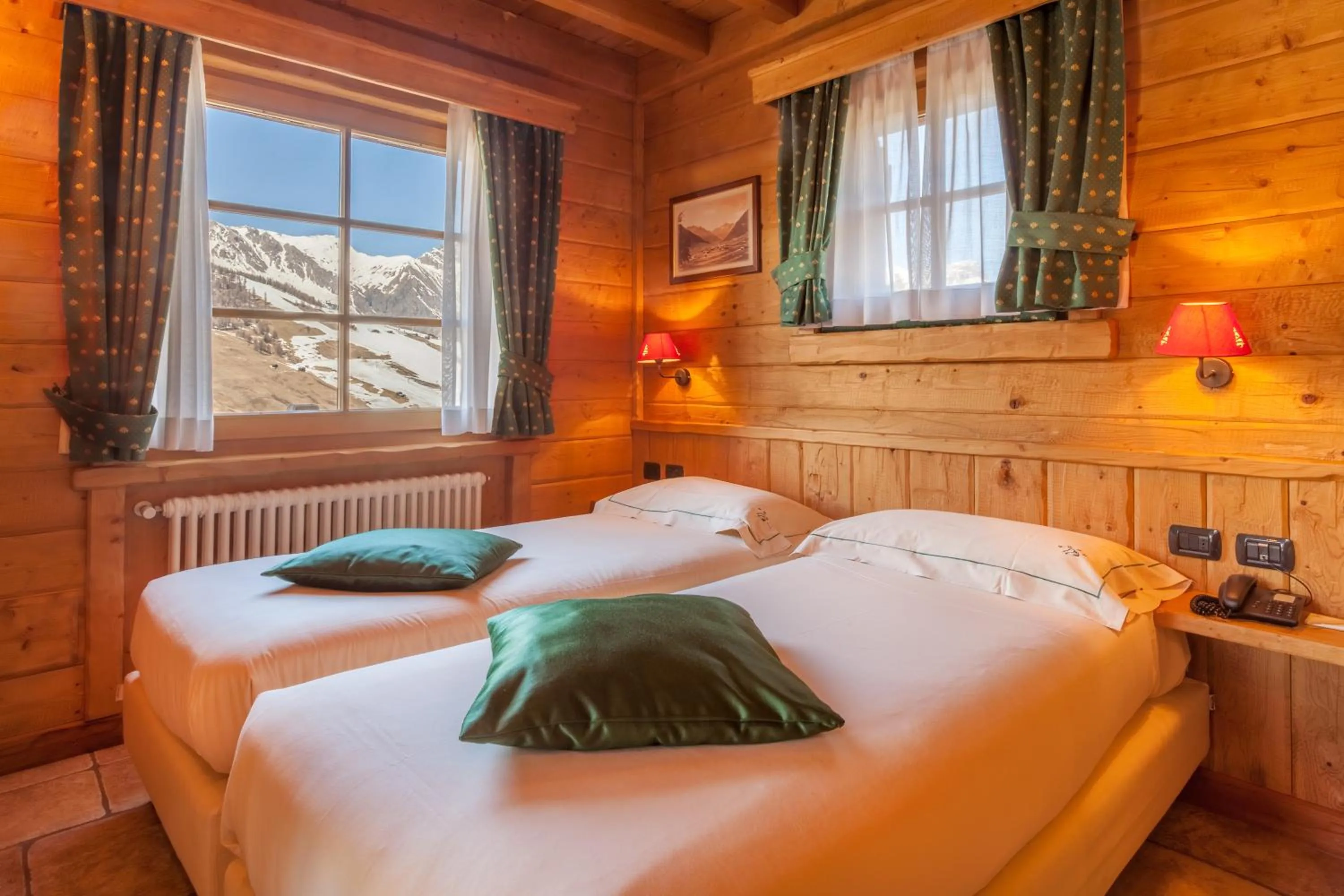 Bed in Park Chalet Village