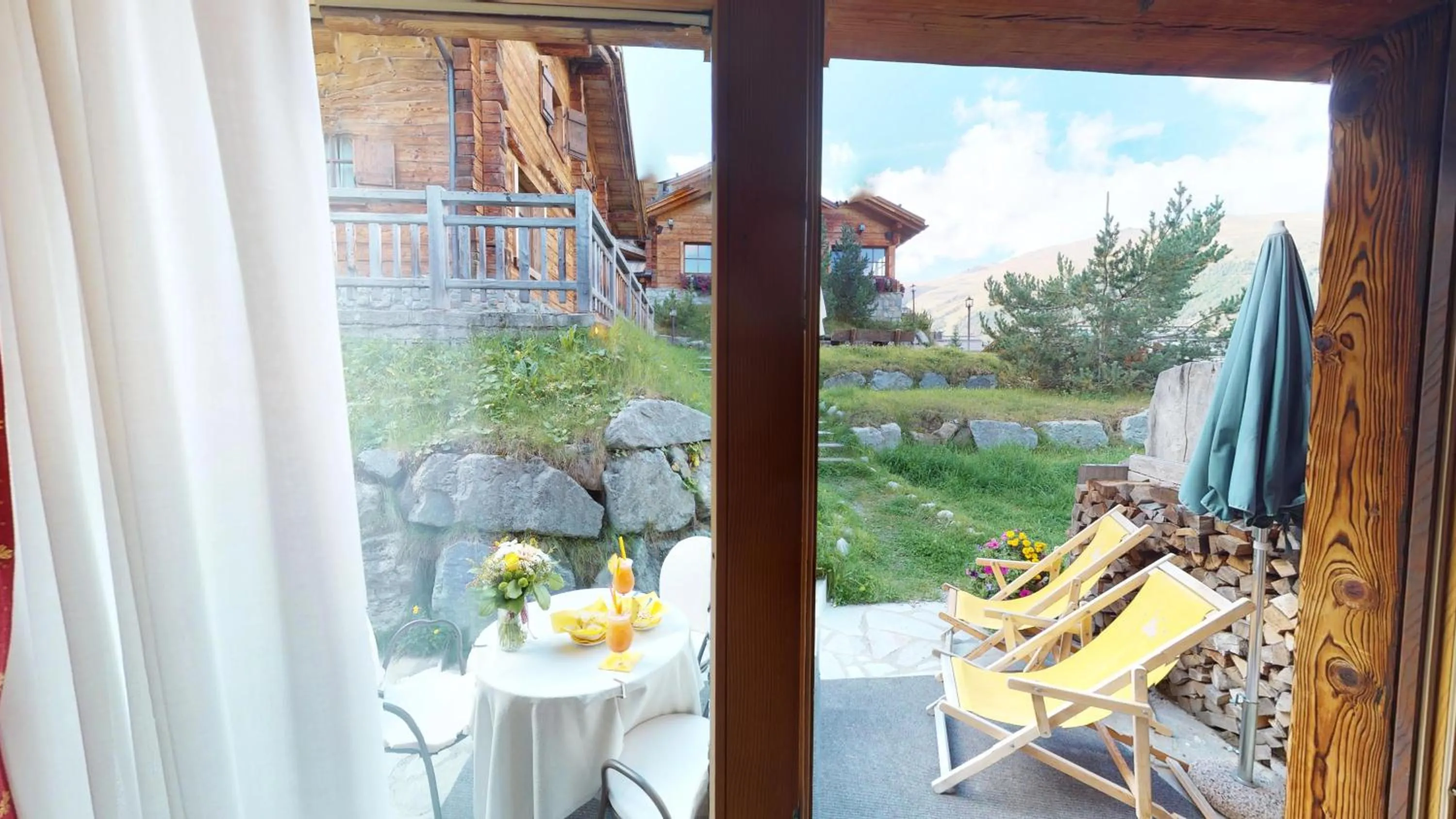 Balcony/Terrace in Park Chalet Village