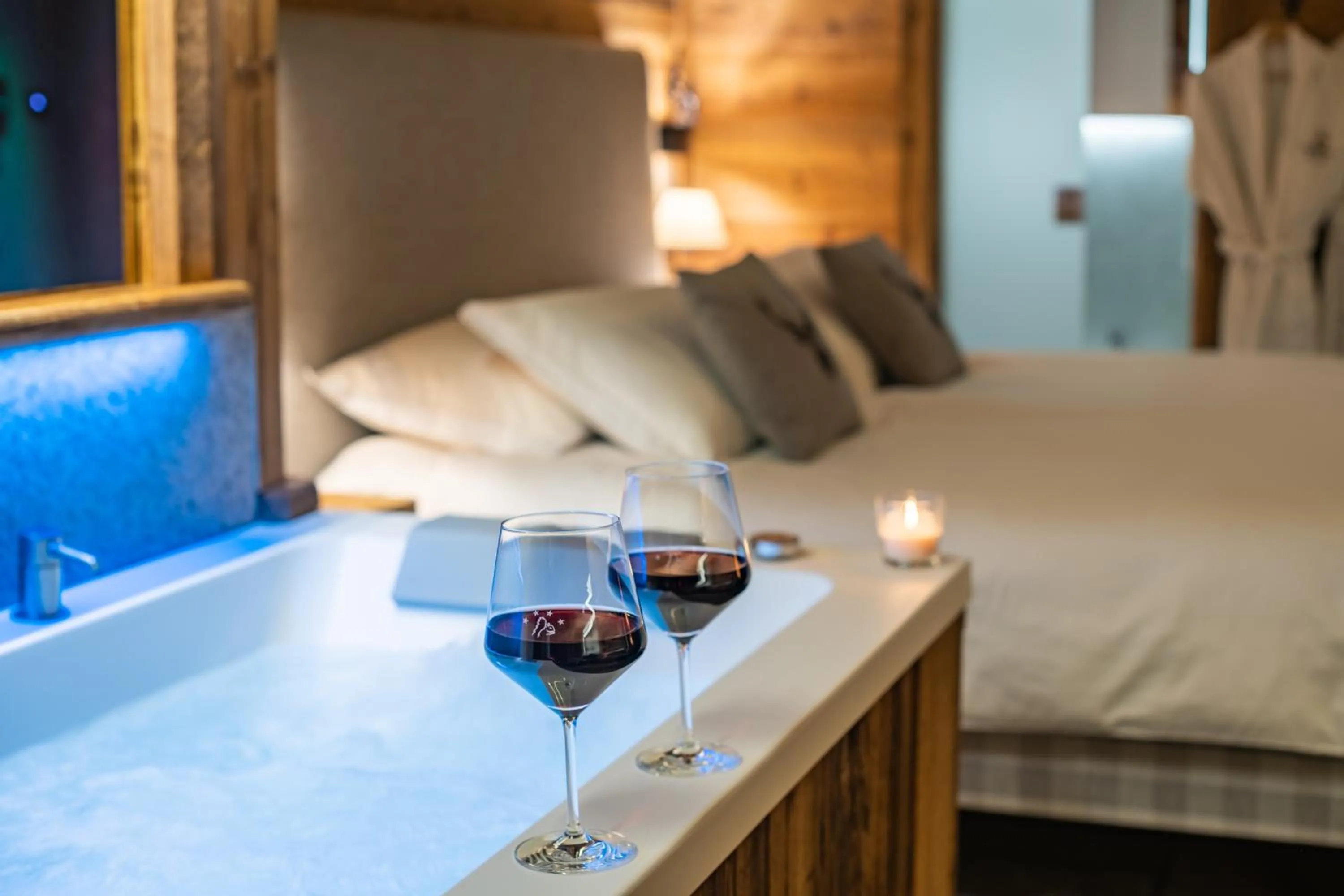 Bed in Park Chalet Village