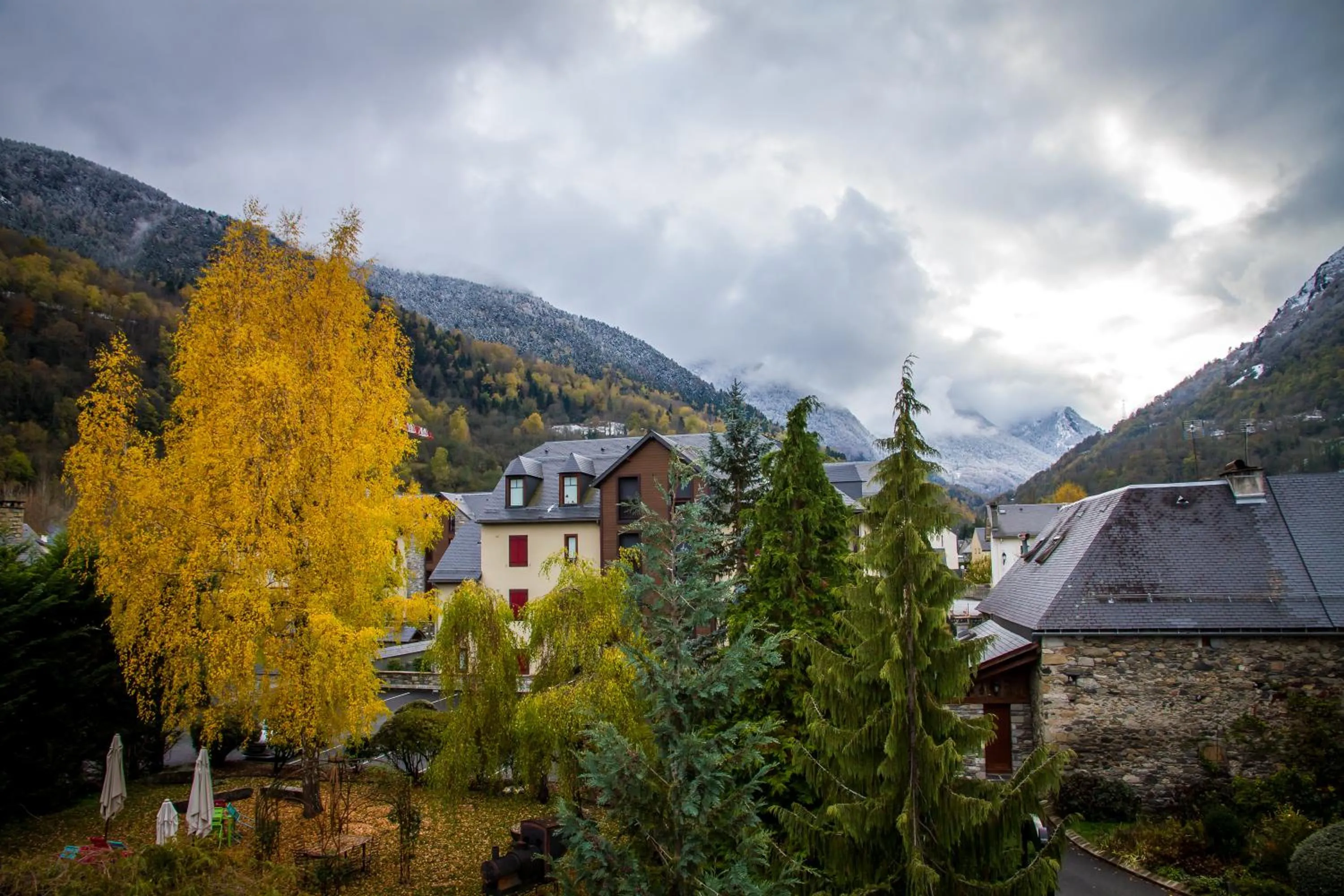 Mountain view in Hôtel Mir