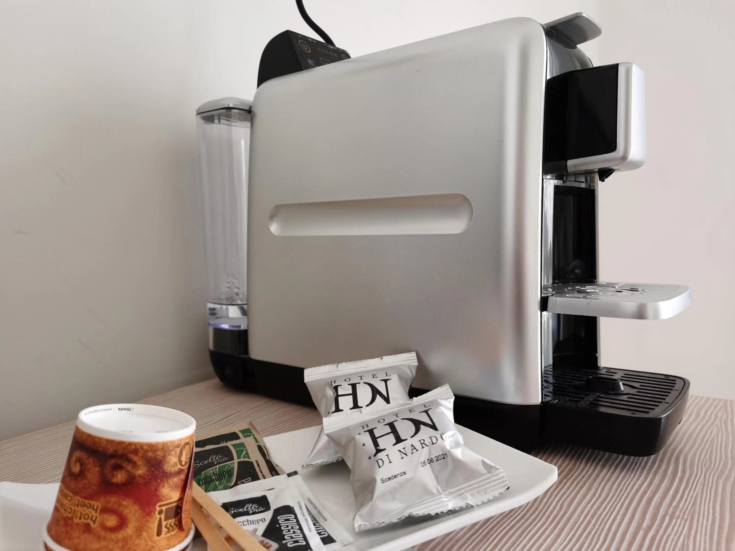 Coffee/tea facilities in Hotel Di Nardo