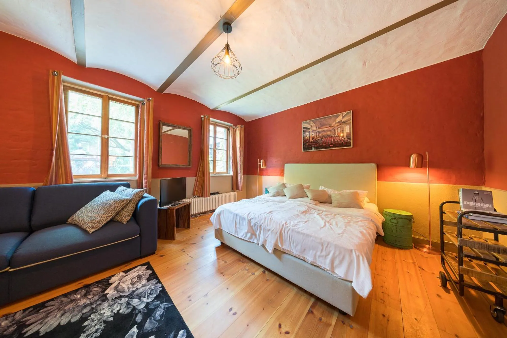 Bed in Design Apartments - "Im Holländerhaus"