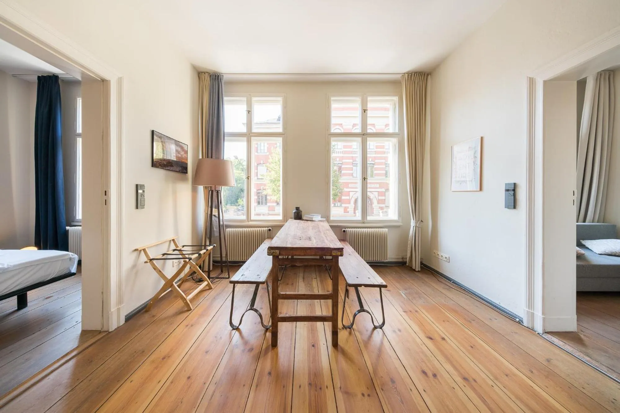 Bed in Design Apartments - "Im Holländerhaus"