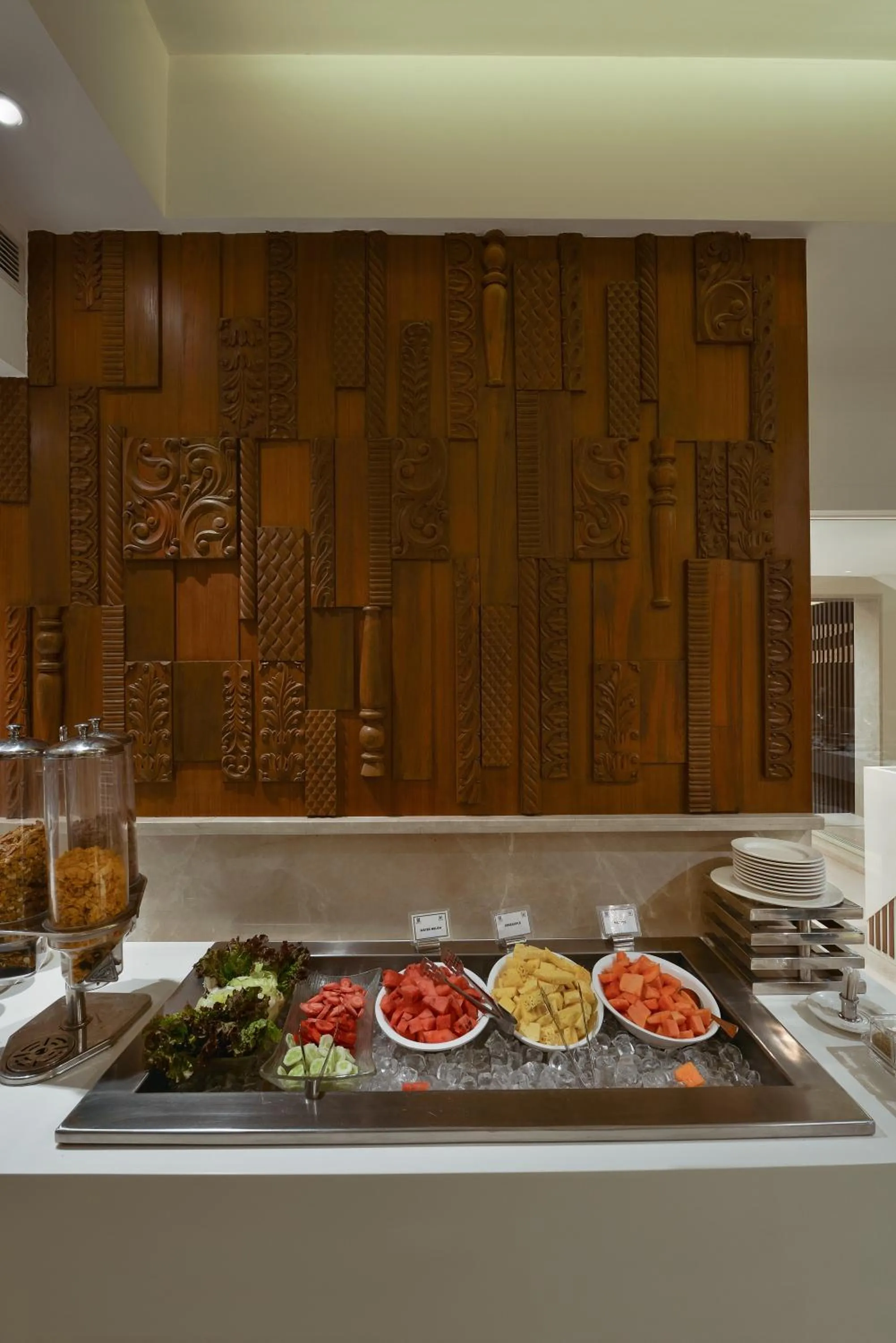 Breakfast in Hotel Heritage formerly known as Comfort Inn Heritage