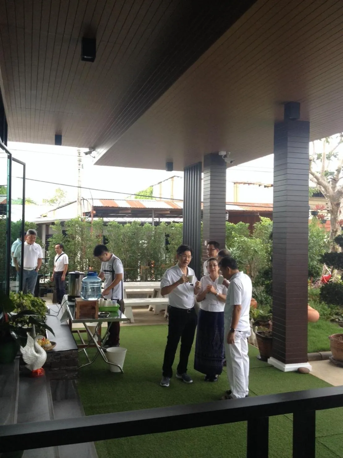 group of guests in Baan Lita