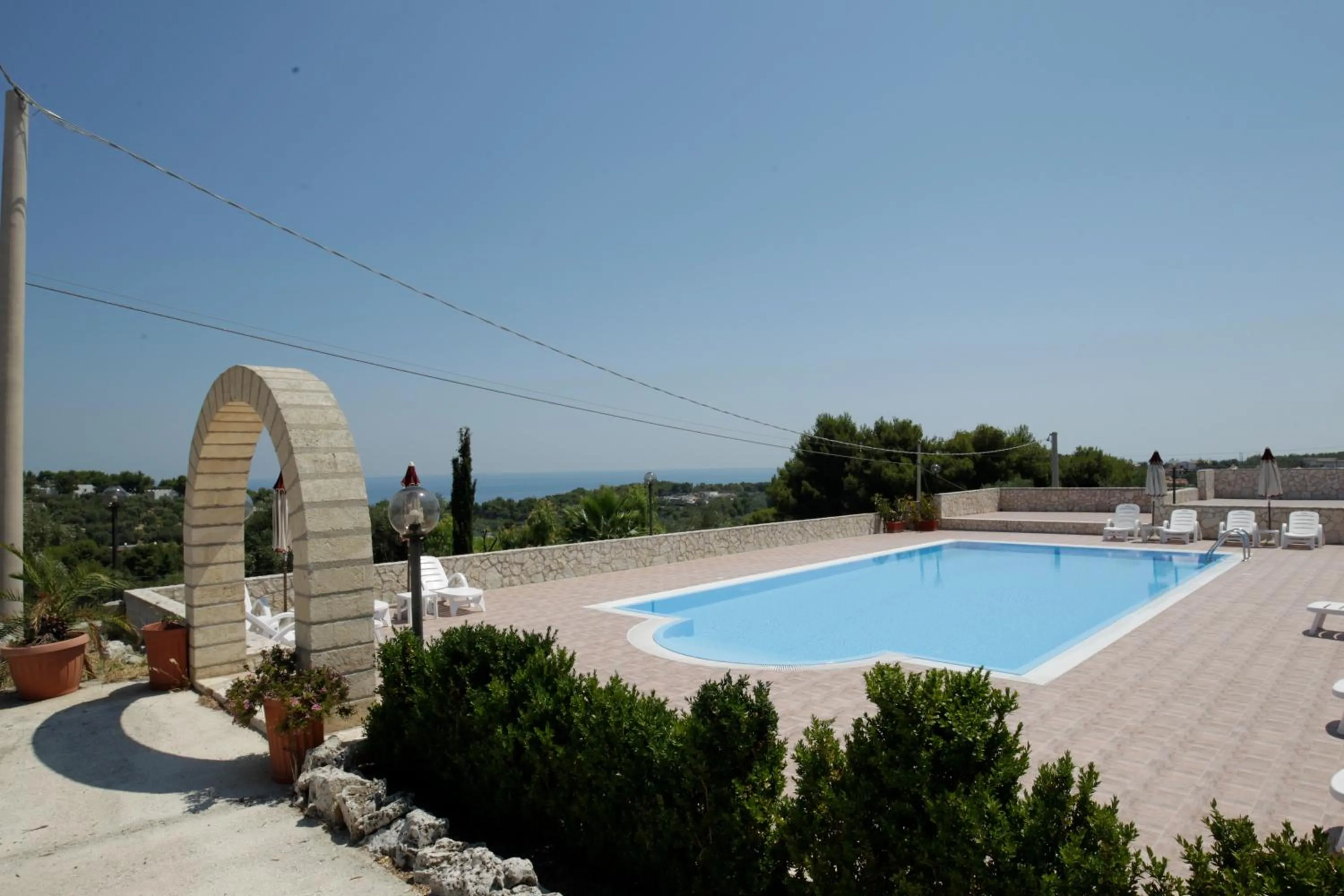 Swimming pool in B&B Hibiscus