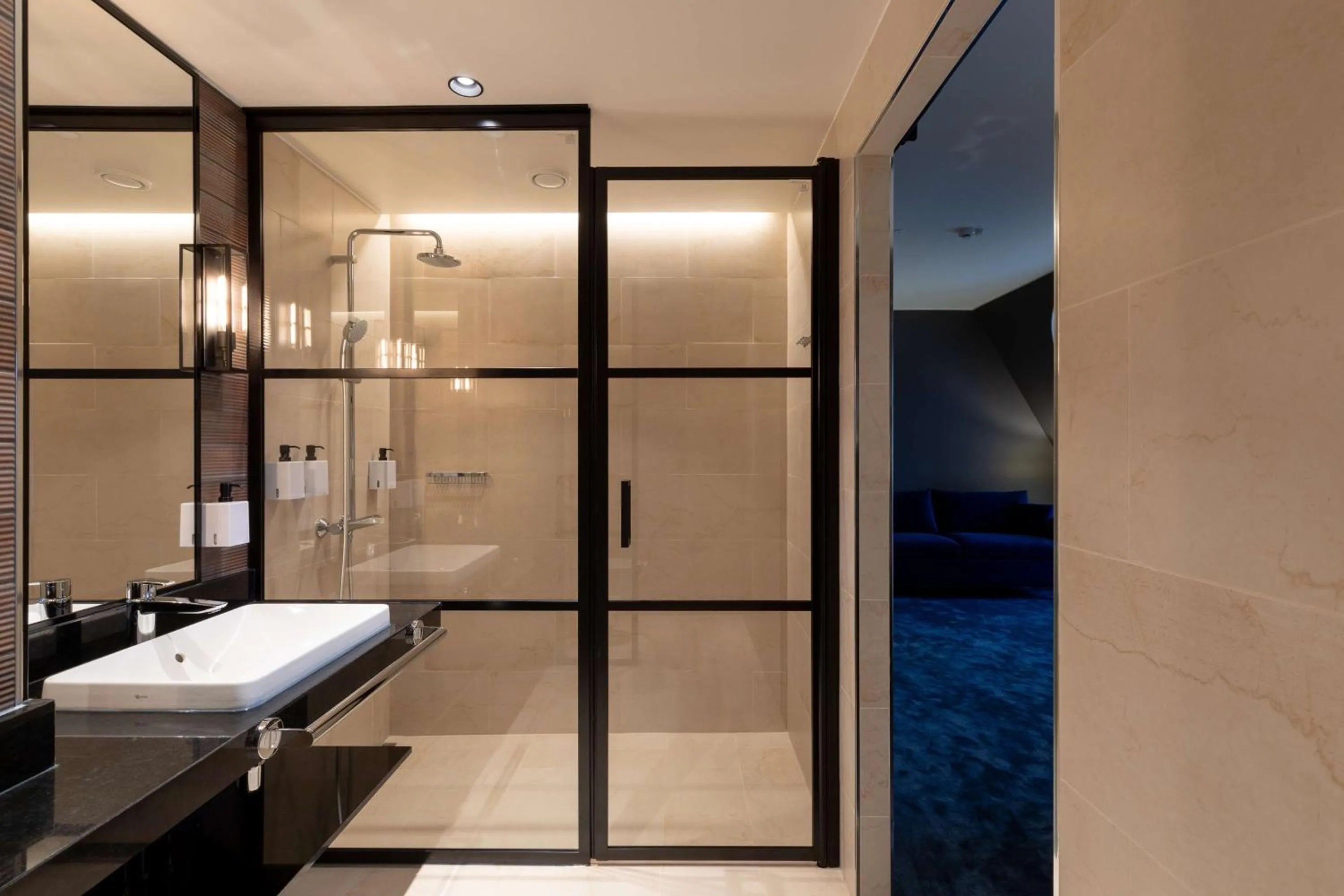 Bedroom in Scandic Hamburger Börs