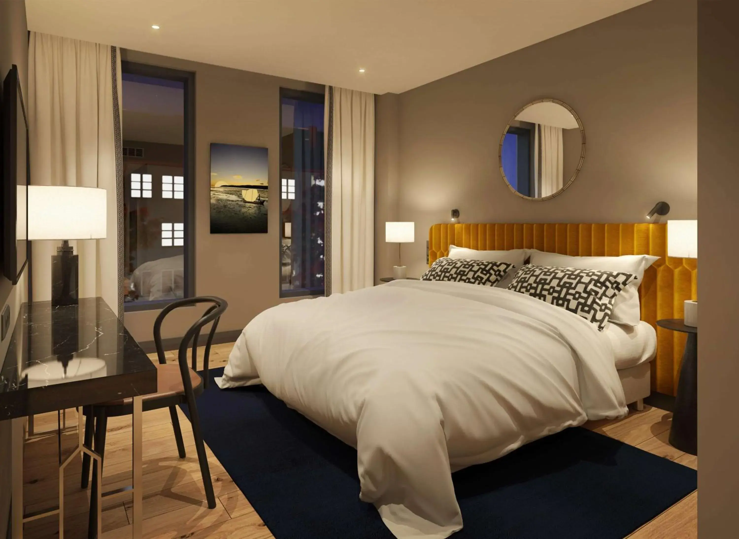 Standard Twin Room in Scandic Hamburger Börs Standard Twin Room in Scandic Hamburger Börs