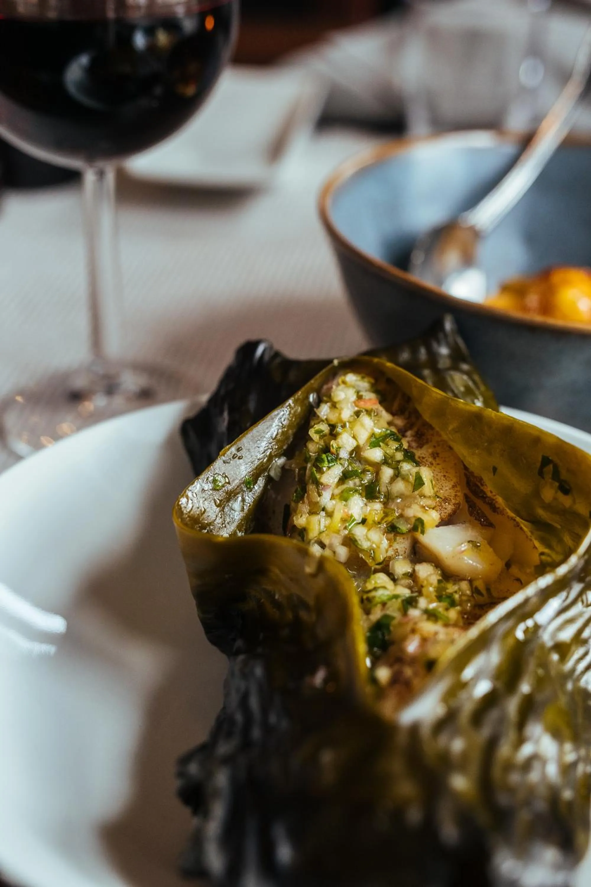 Dinner in Nyvågar Rorbuhotell - by Classic Norway Hotels