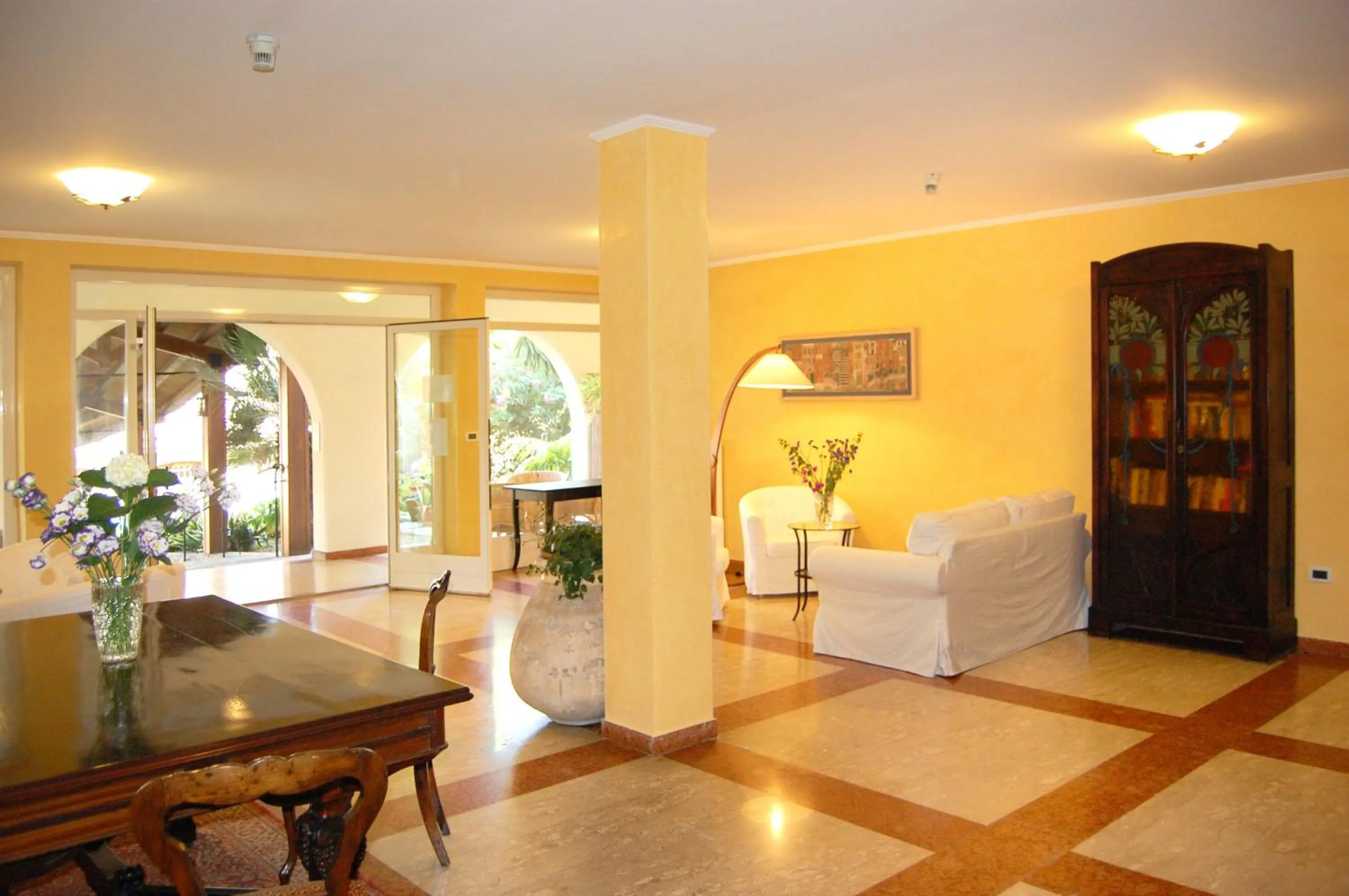 Decorative detail in Hotel Villa Adriana