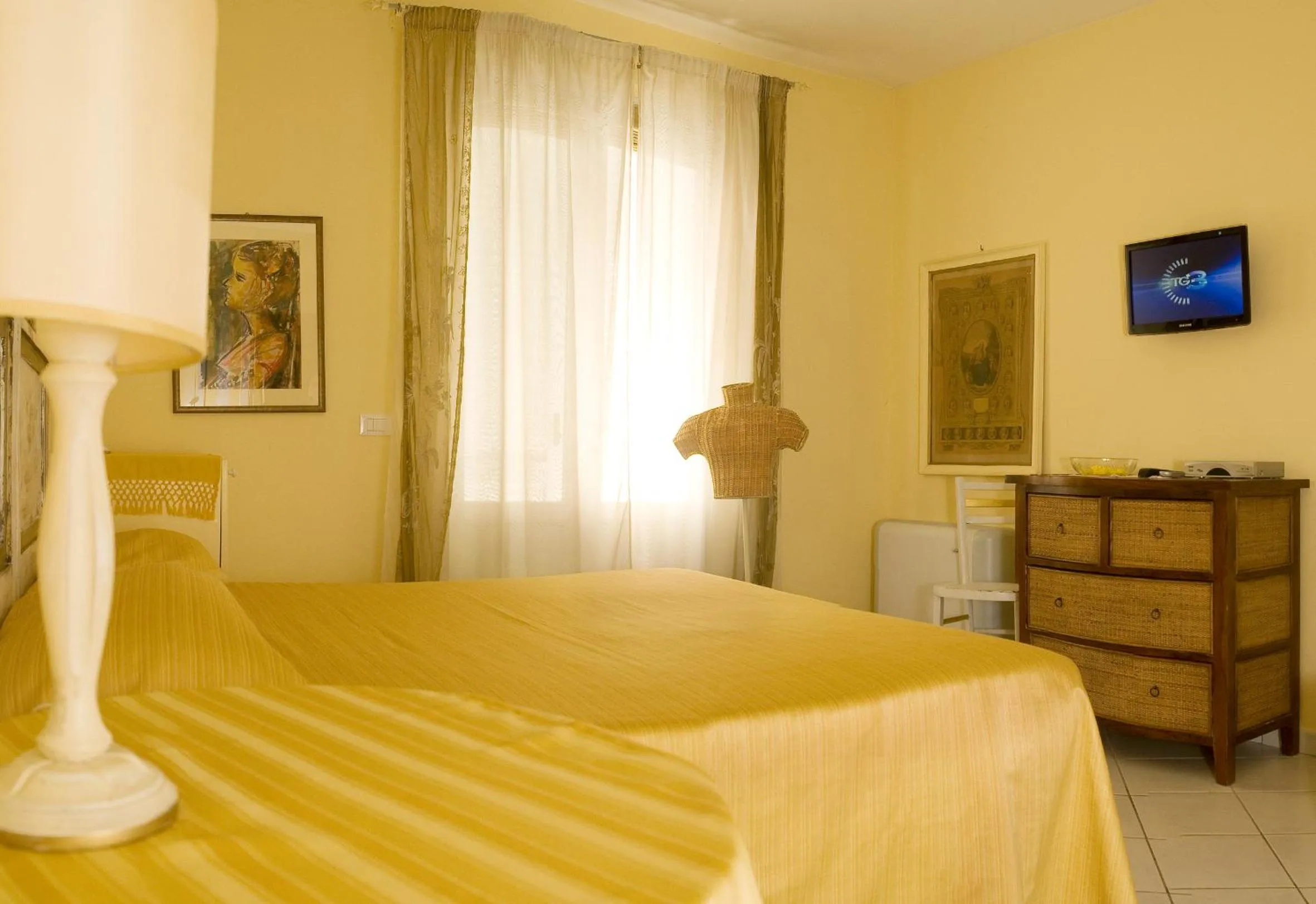 Bed in Villa Amelia Rooms