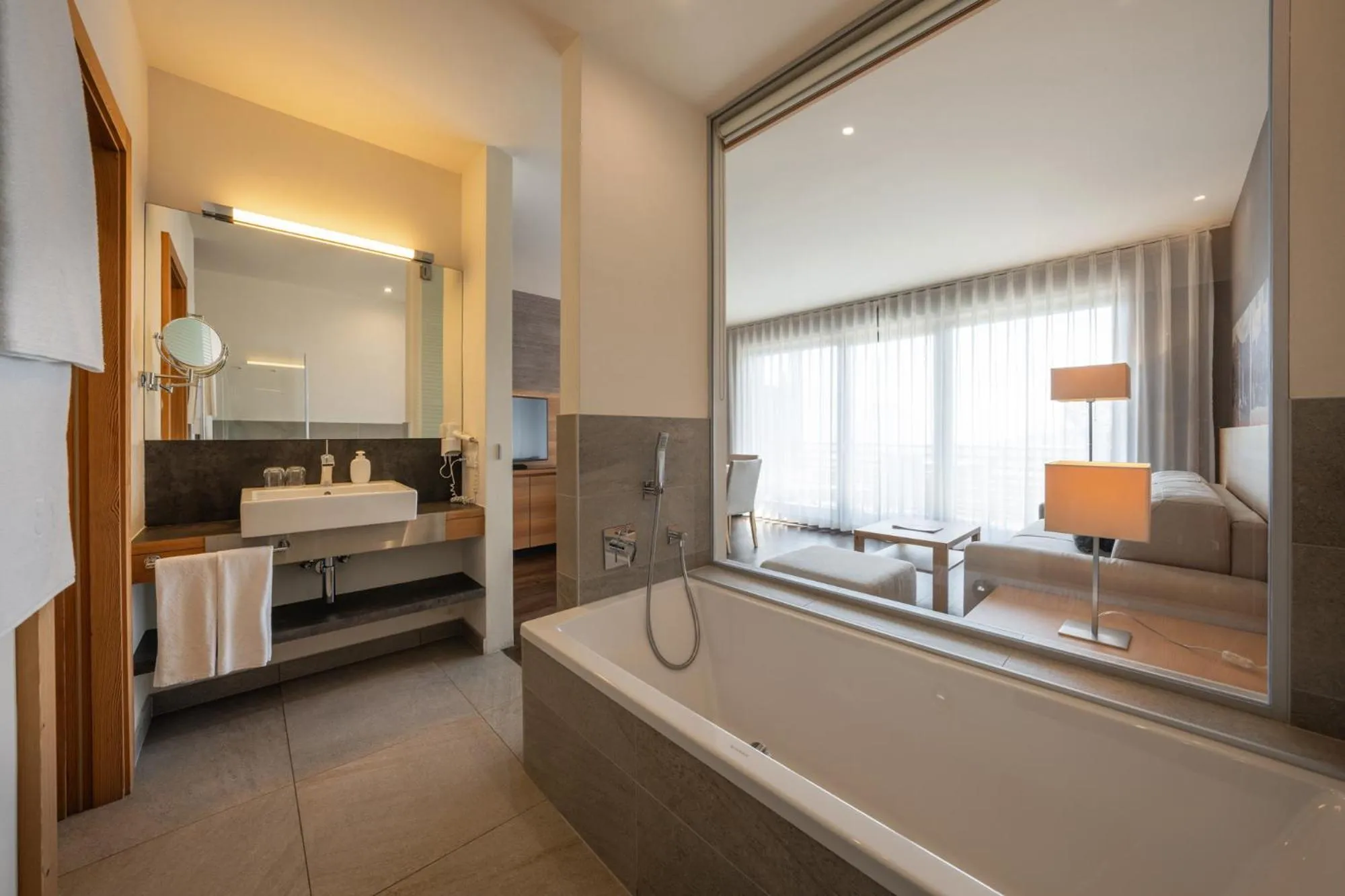Bathroom, Bed in Alagundis Apartment Residence