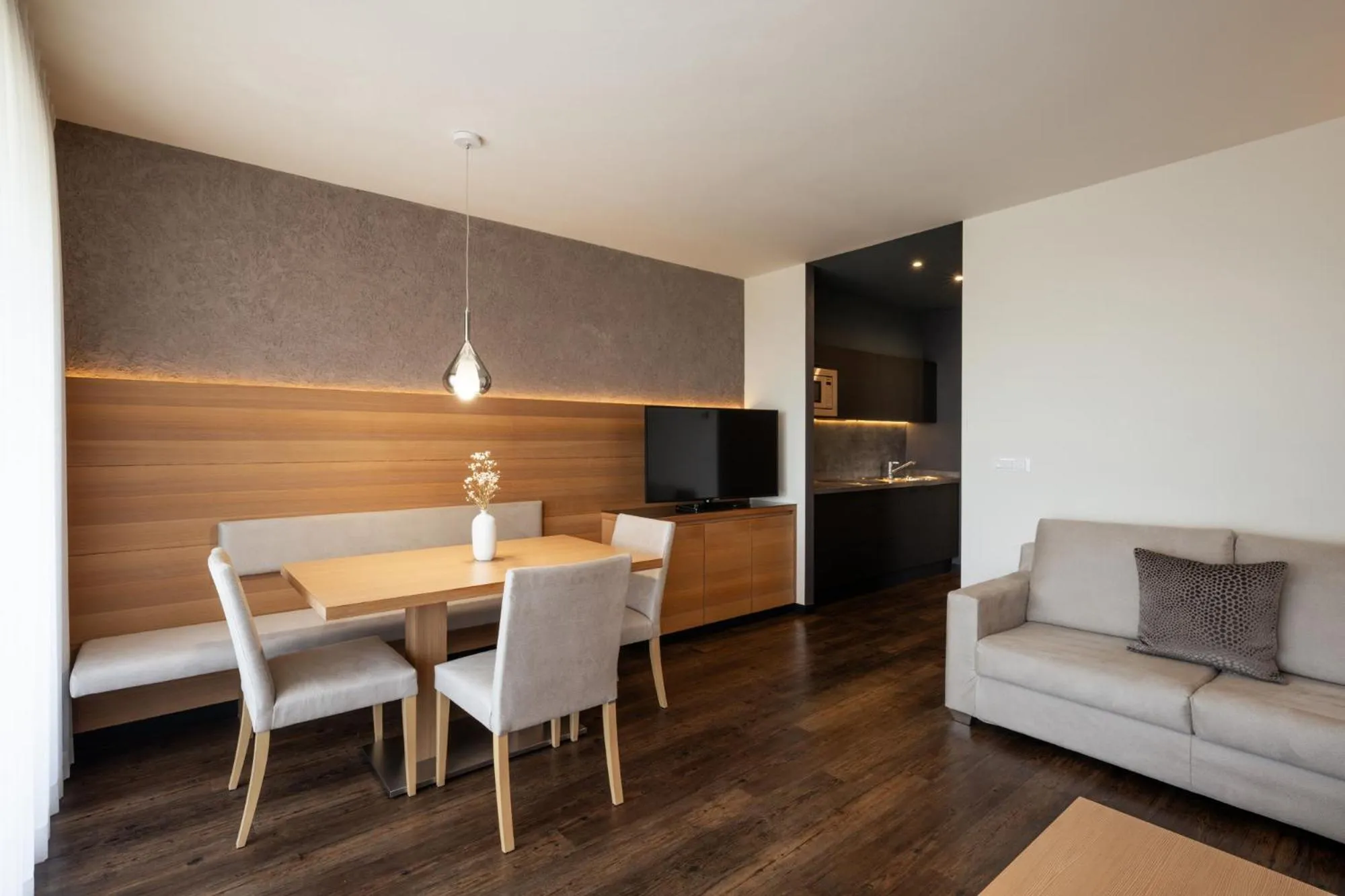 Kitchen or kitchenette in Alagundis Apartment Residence