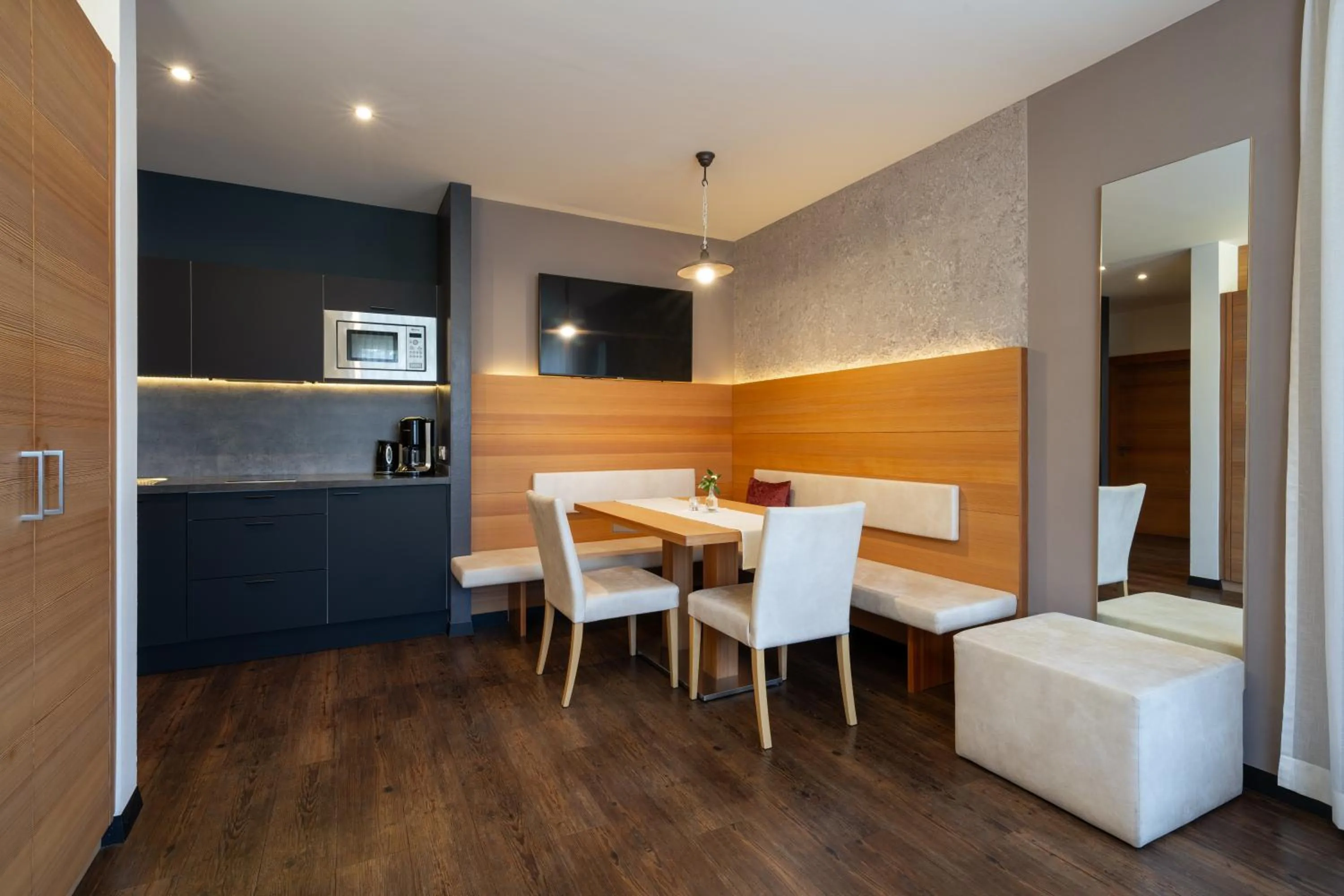 Kitchen or kitchenette in Alagundis Apartment Residence