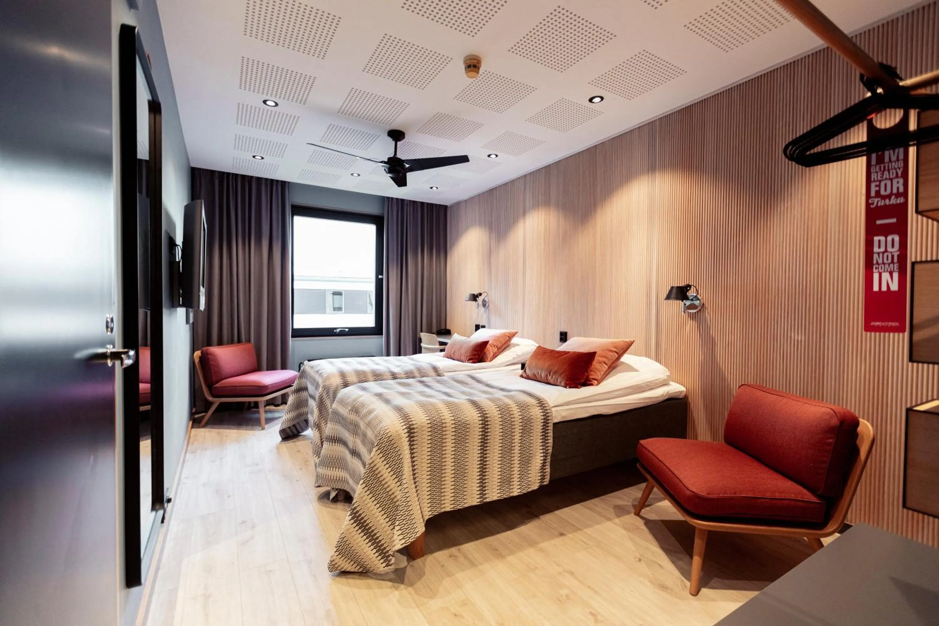 Photo of the whole room, Bed in Centro Hotel Turku