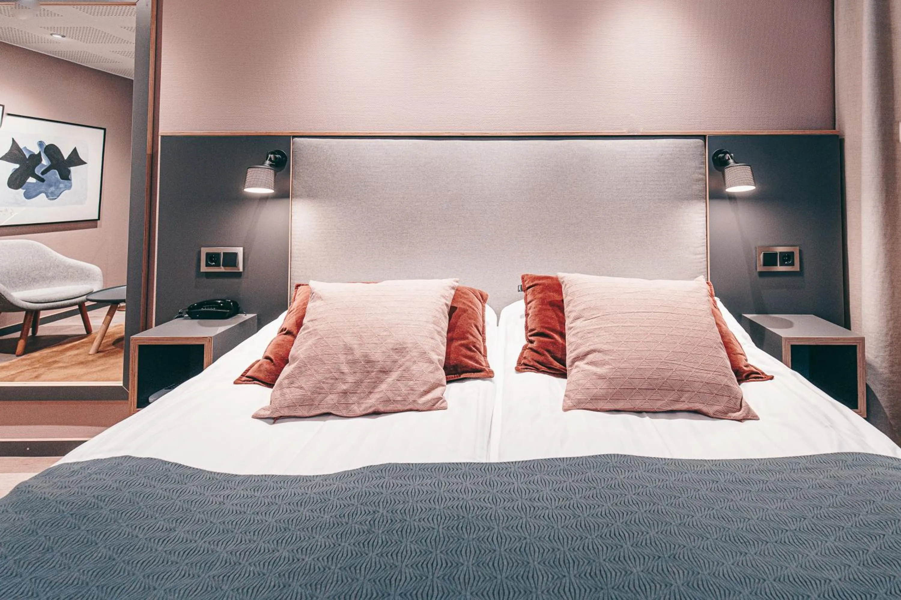 Photo of the whole room, Bed in Centro Hotel Turku