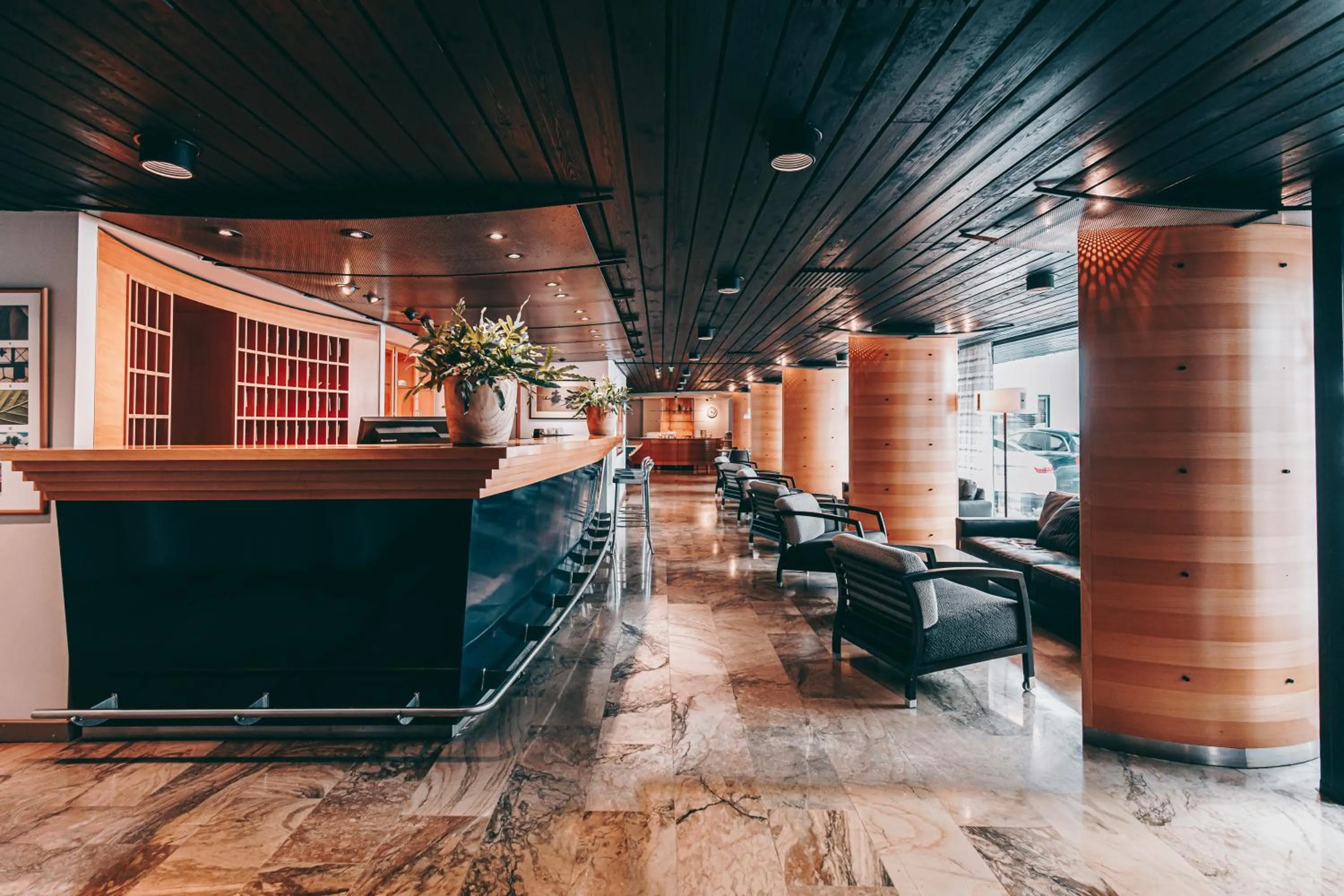 Lobby or reception in Centro Hotel Turku
