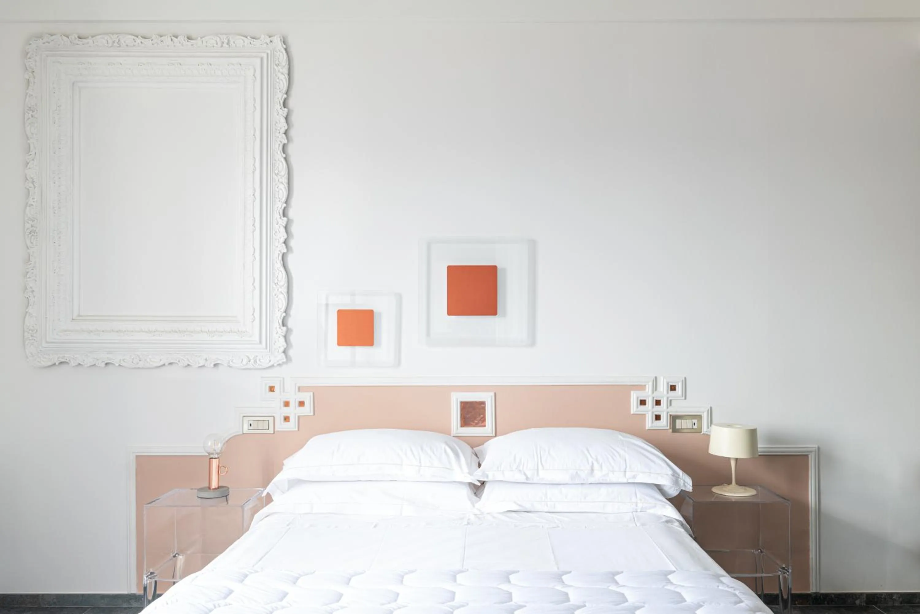 Bed in Albergo Minerva