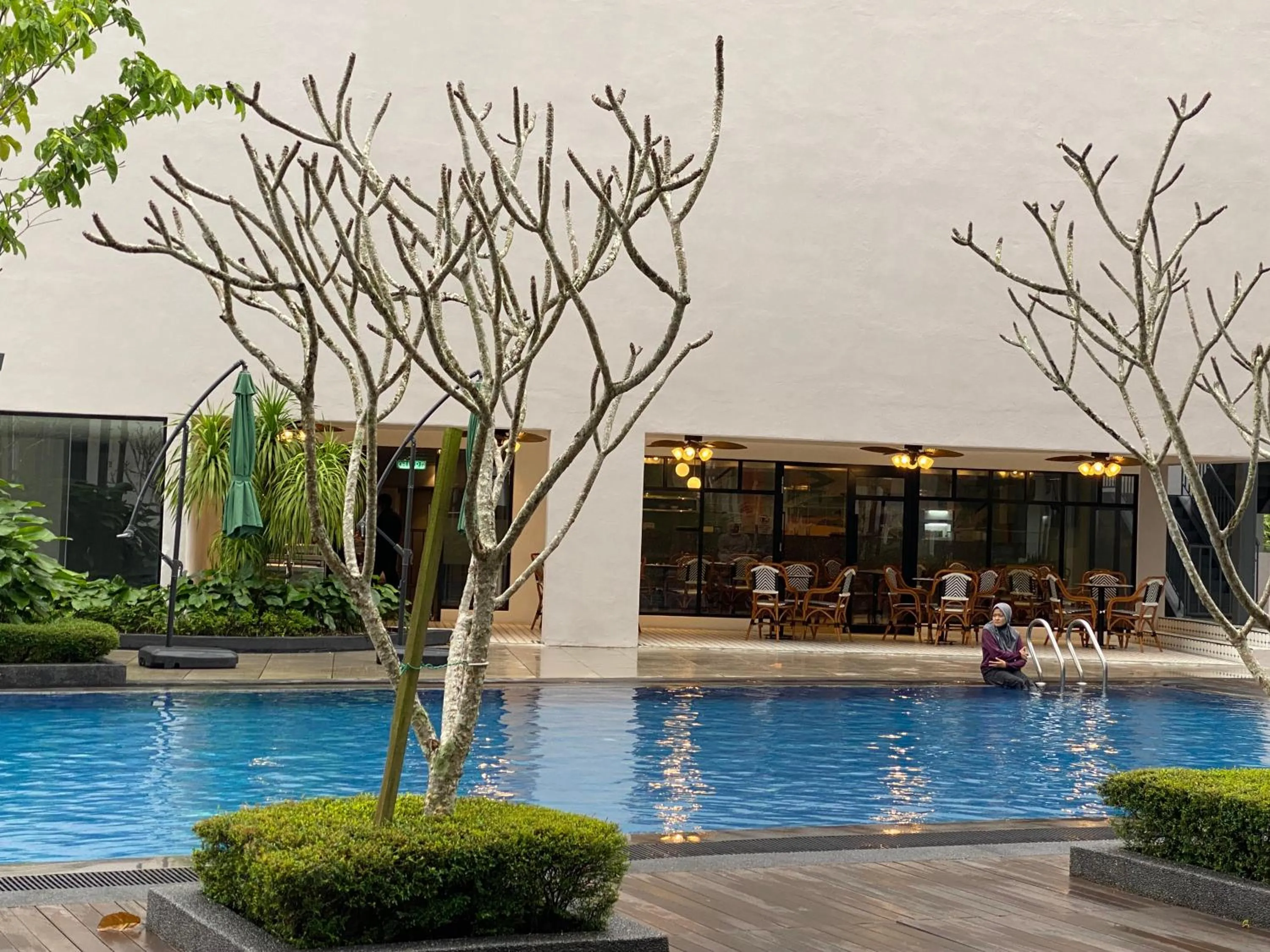 Swimming pool in Resort Suite @Midhill Genting