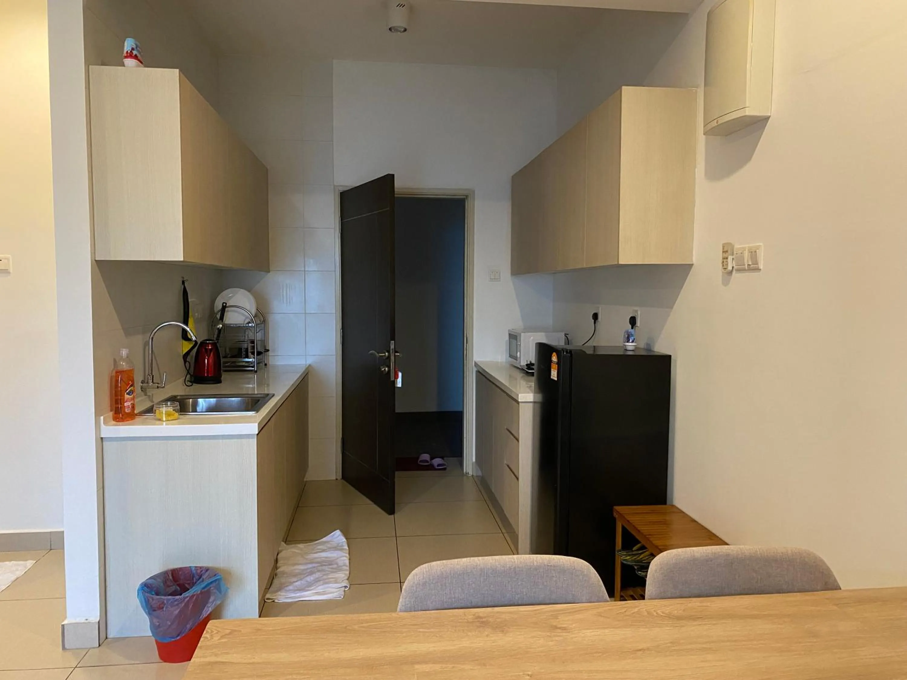 Kitchen or kitchenette in Resort Suite @Midhill Genting