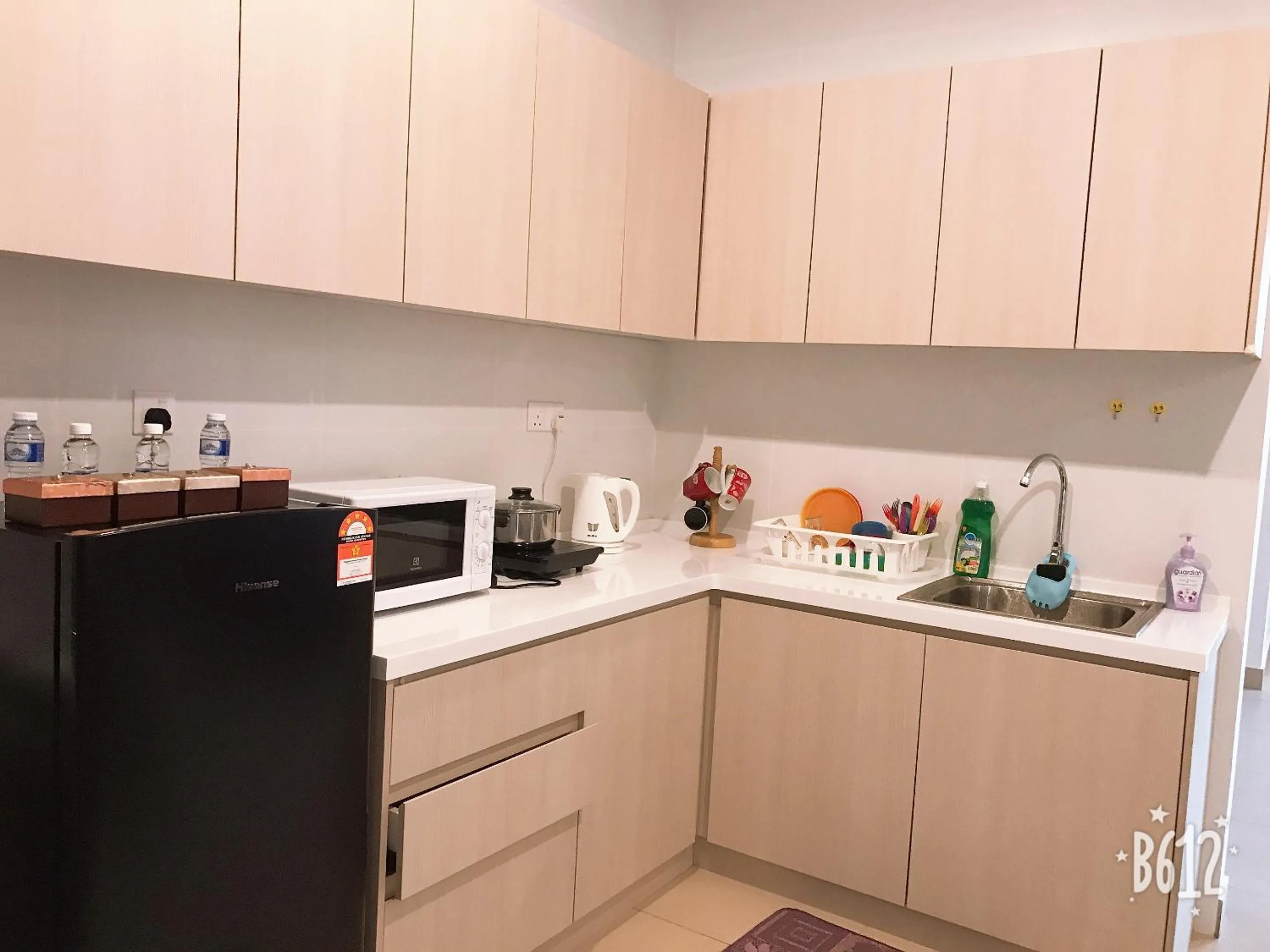 Kitchen or kitchenette in Resort Suite @Midhill Genting