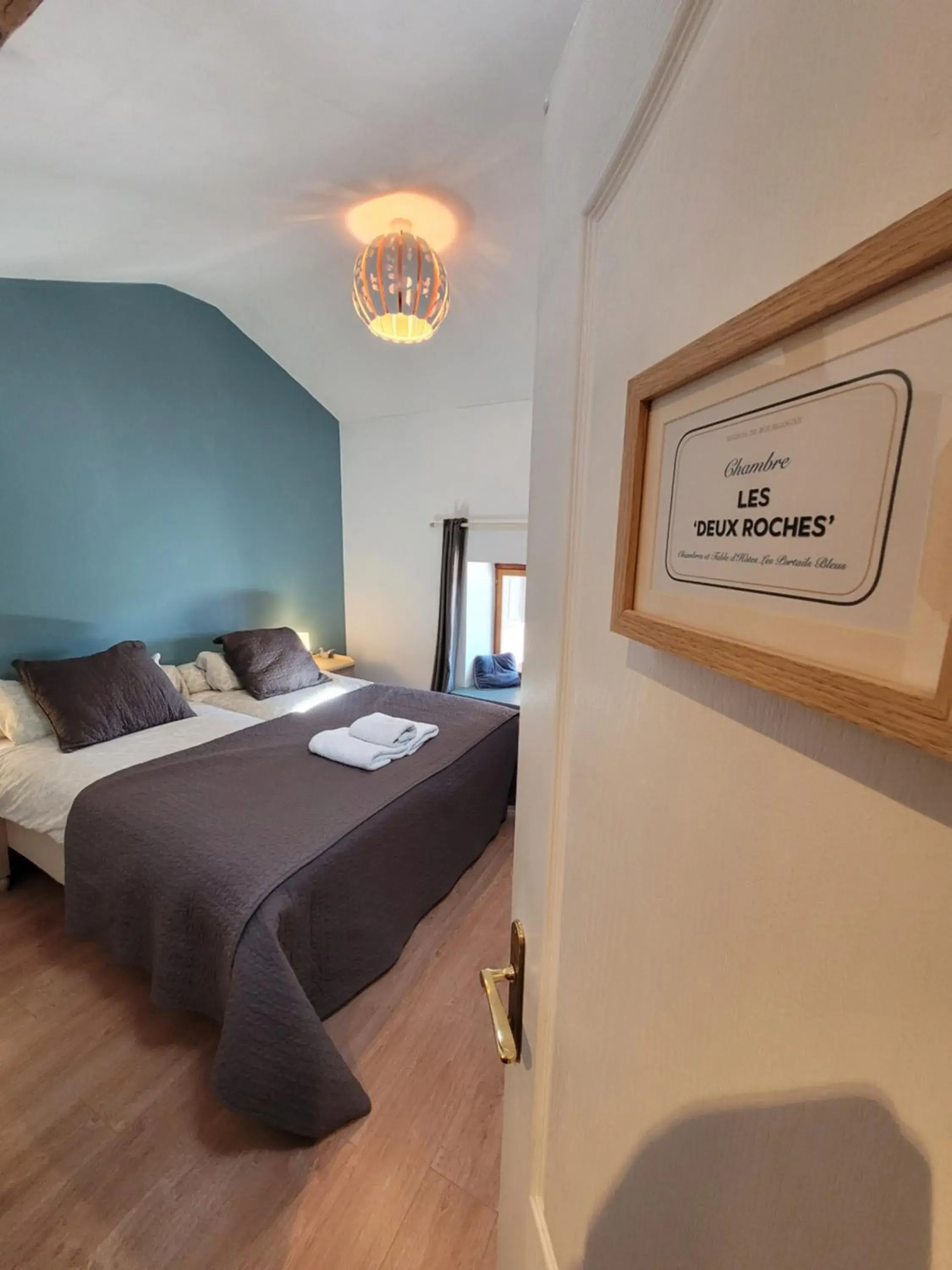 Twin Room in Les Portails Bleus Twin Room in Les Portails Bleus