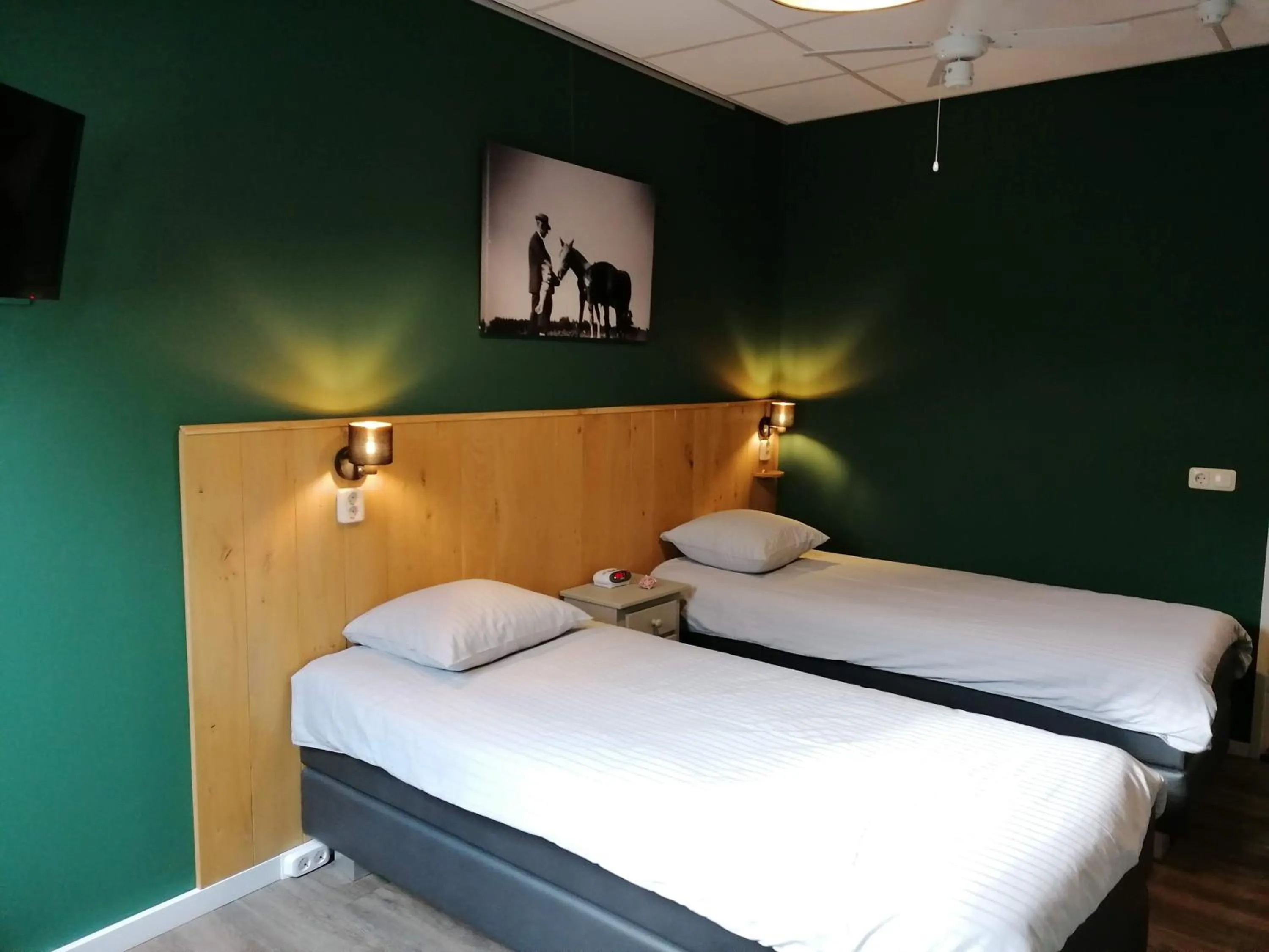 Bed in Hotel Lemmenhof