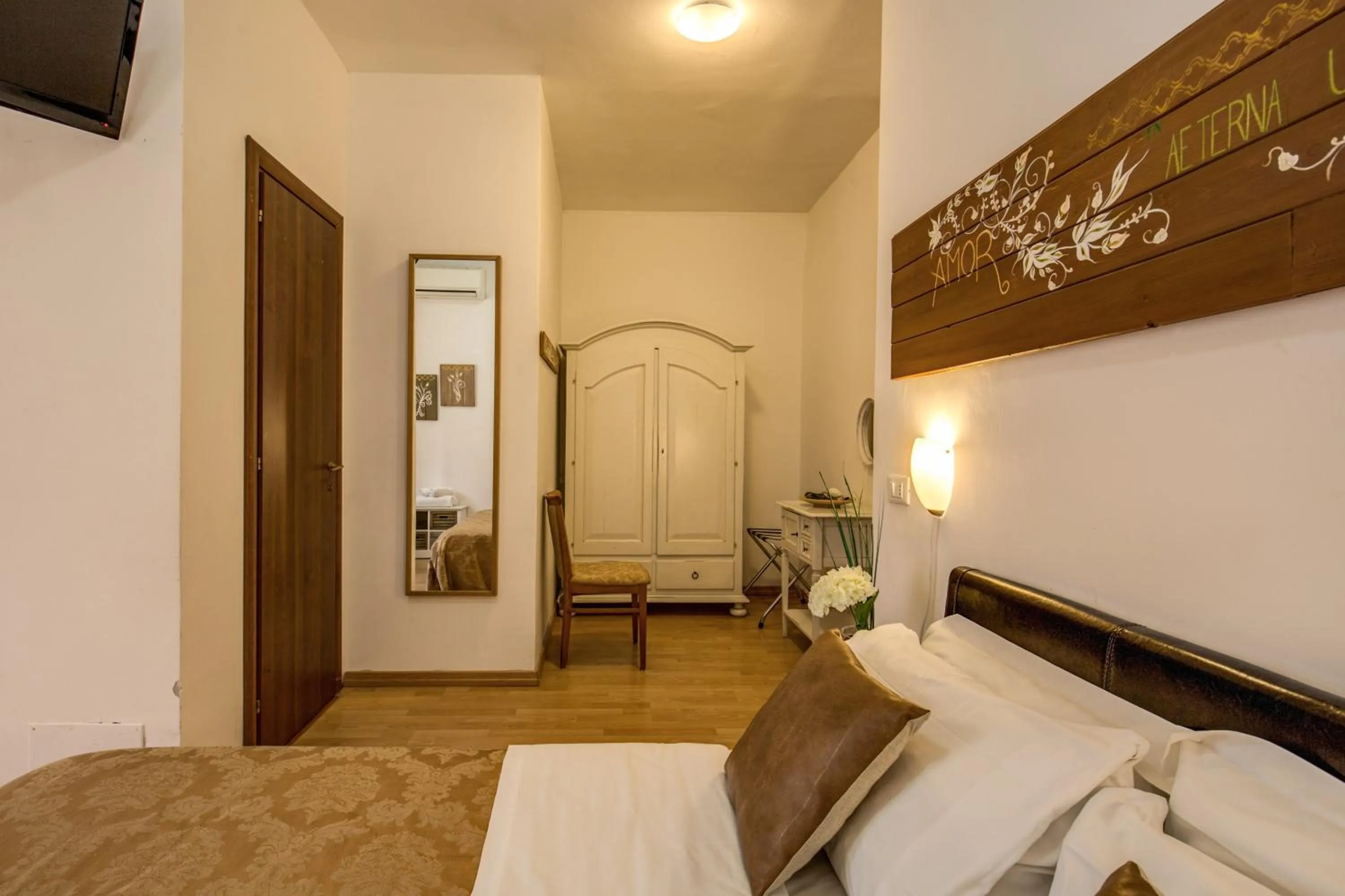 Bedroom, Bed in Trastevere Rooms