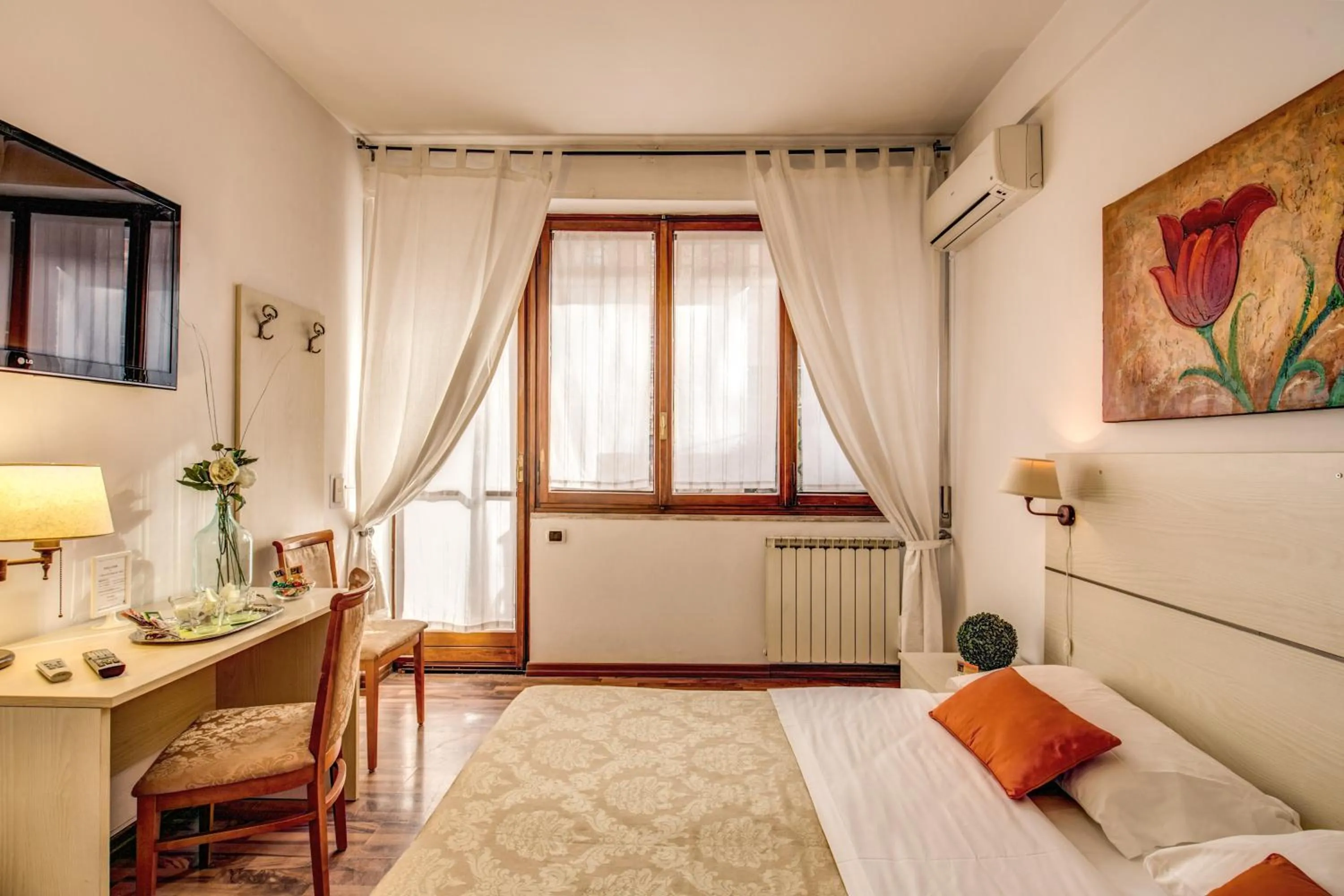 Bedroom, Bed in Trastevere Rooms