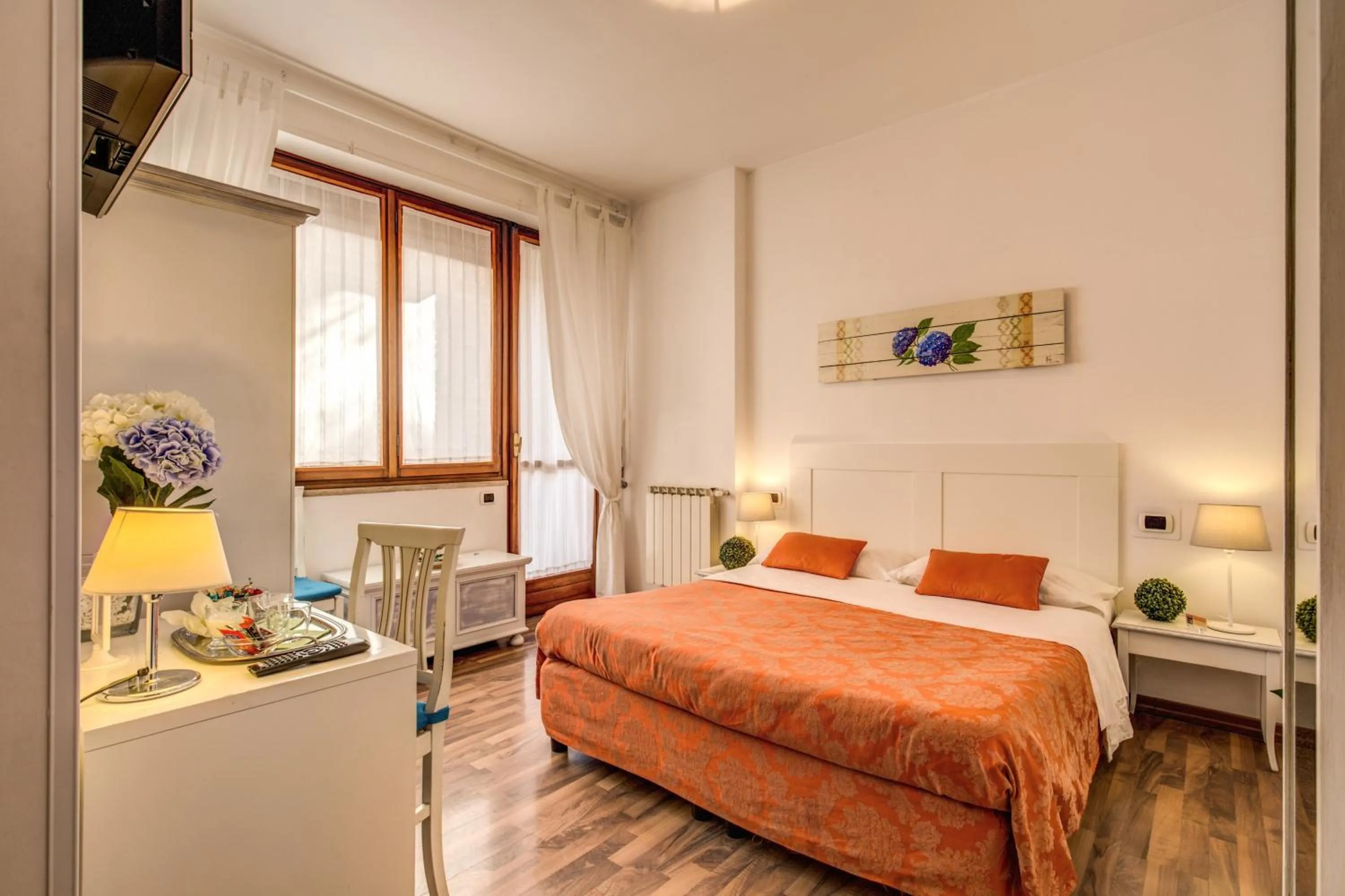 Bedroom, Bed in Trastevere Rooms