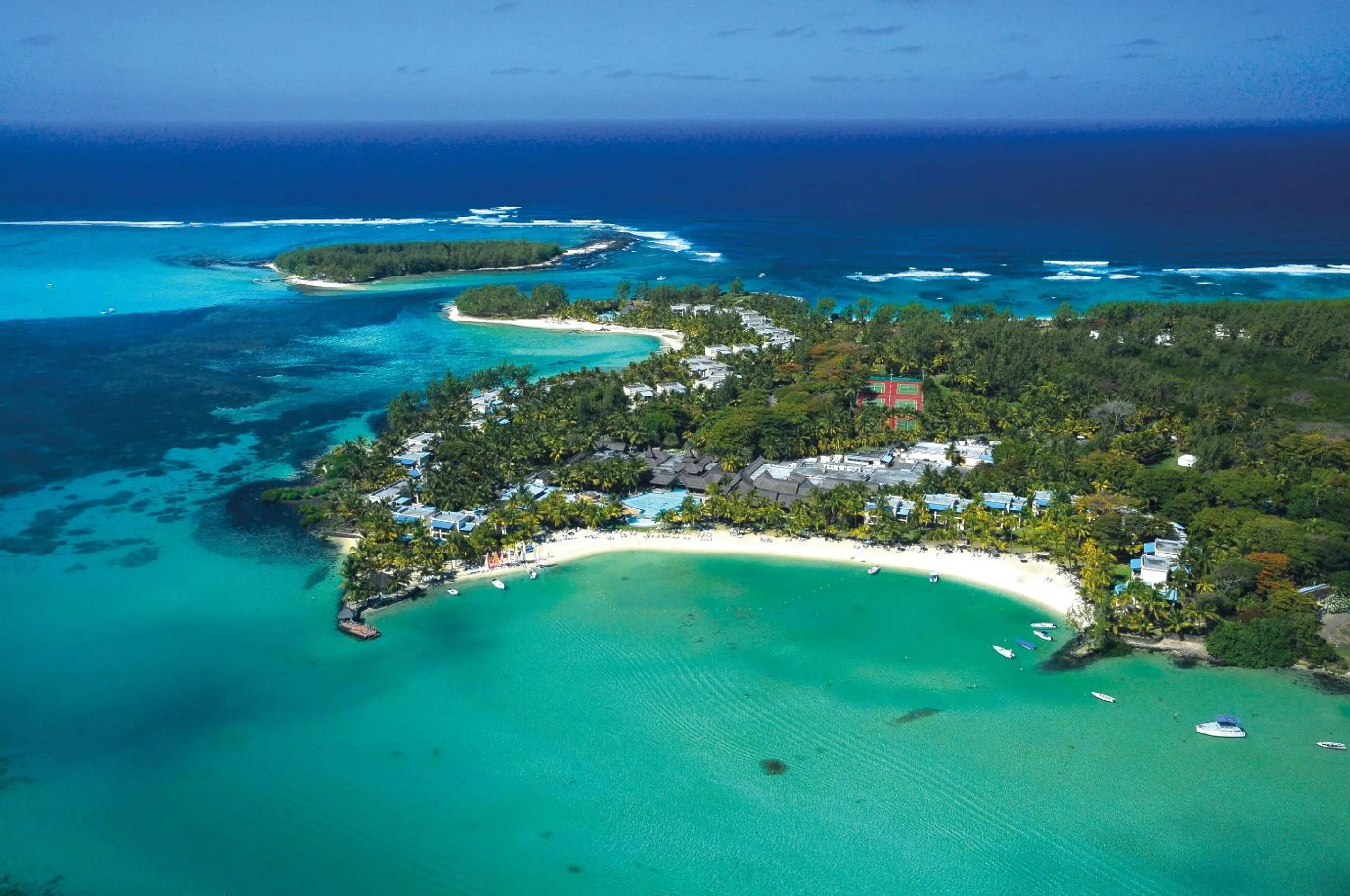 Bird's eye view in Shandrani Beachcomber Resort & Spa
